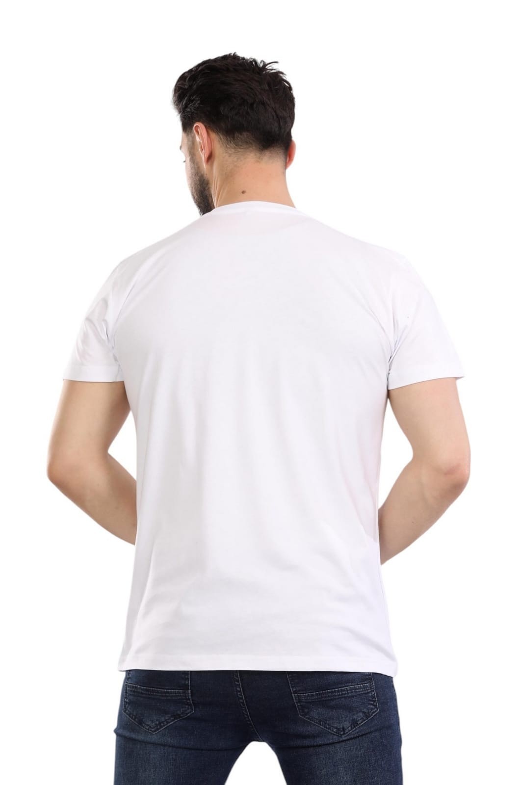 V Yaka Tişört