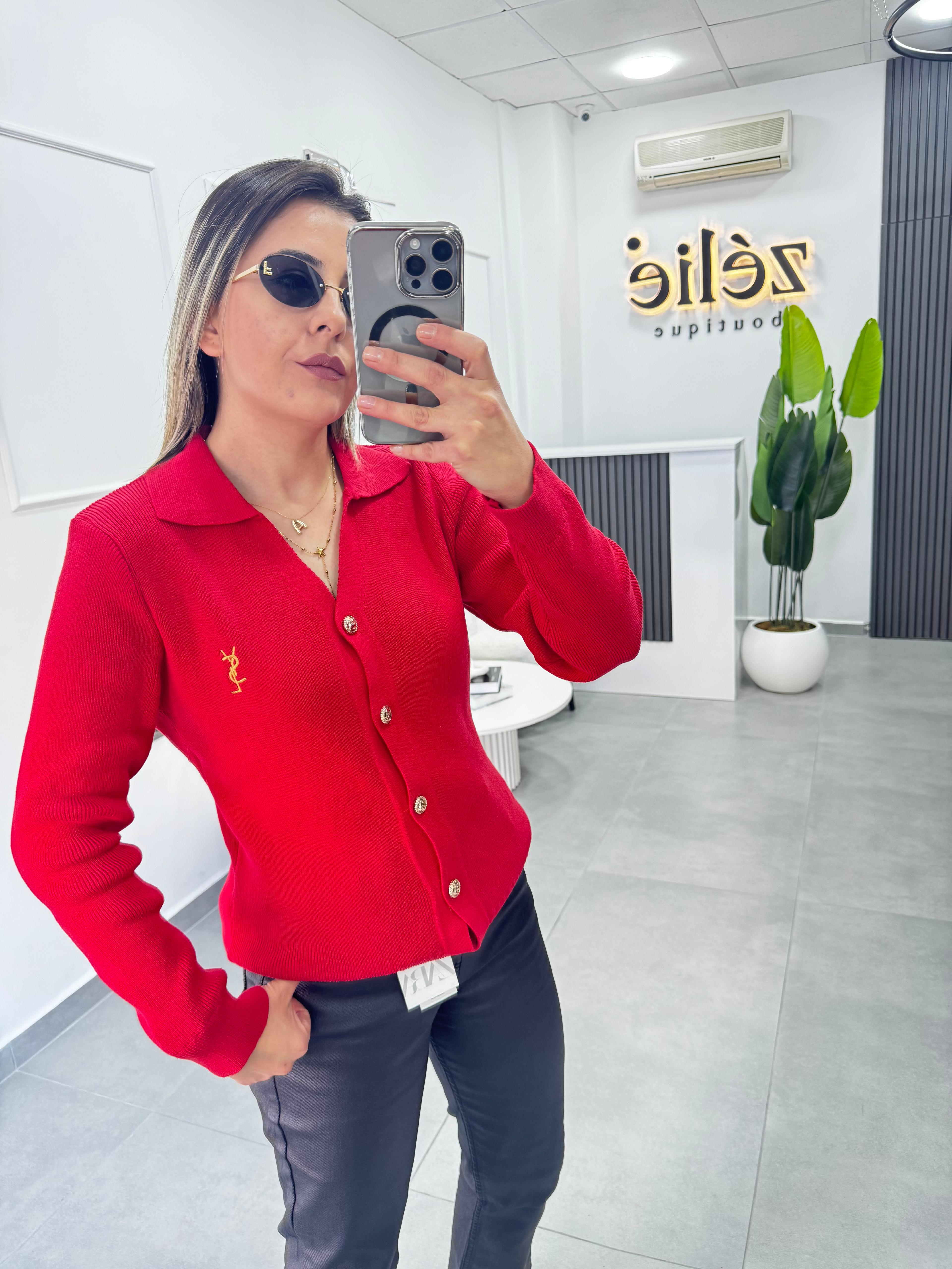 Gold Nakışlı Hırka 