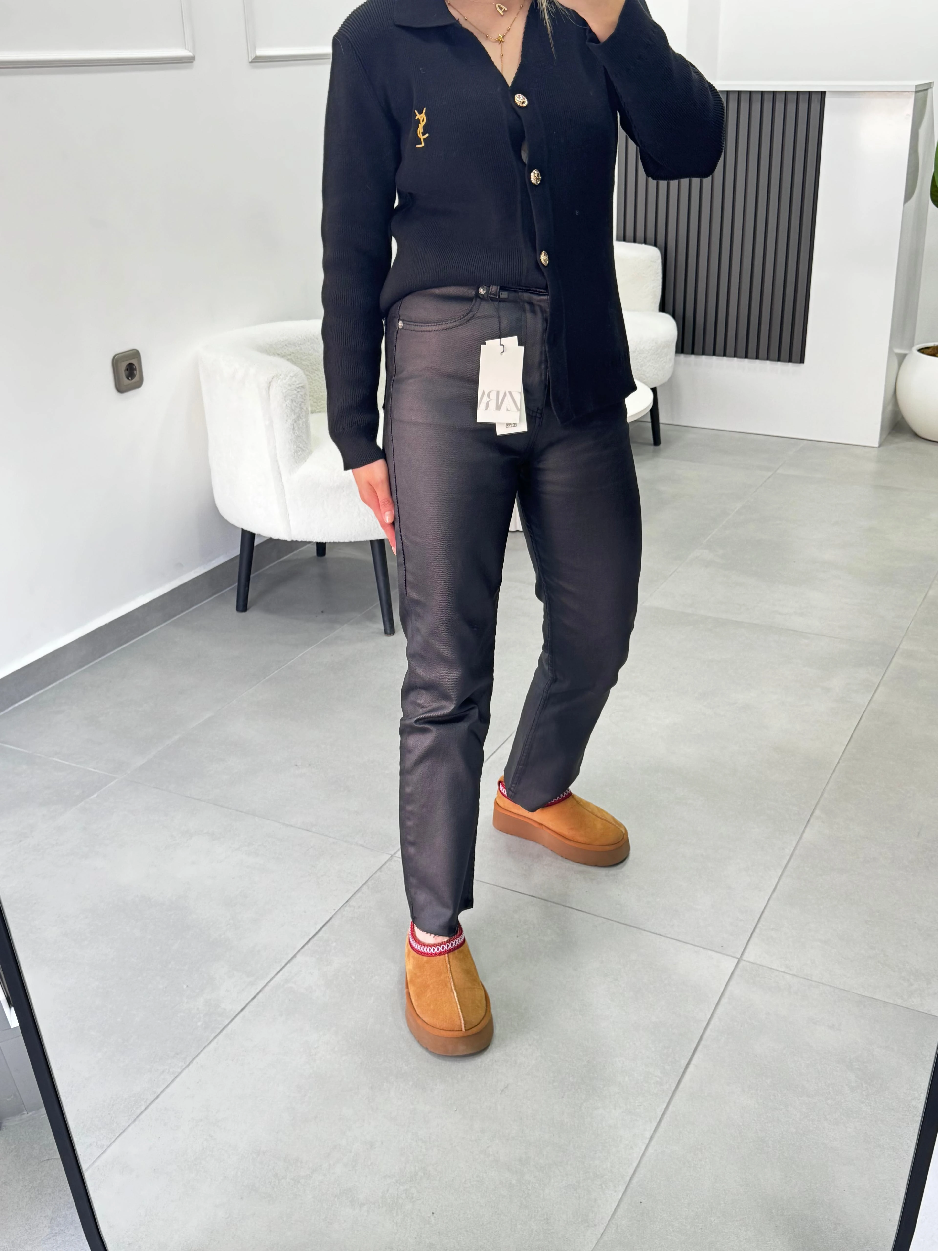 Premium Seri Mumlu Likralı Jean