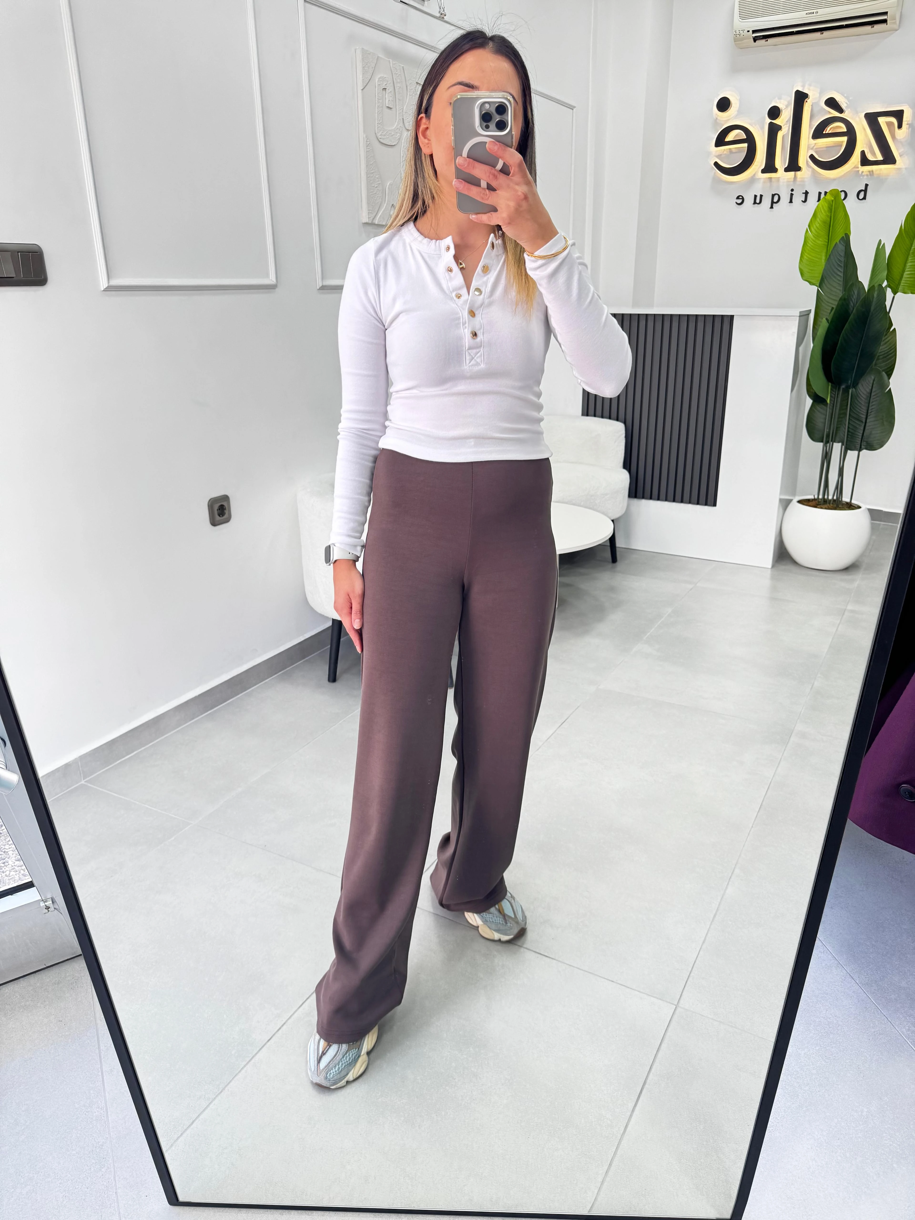 Oysho Pantolon  - Kahve