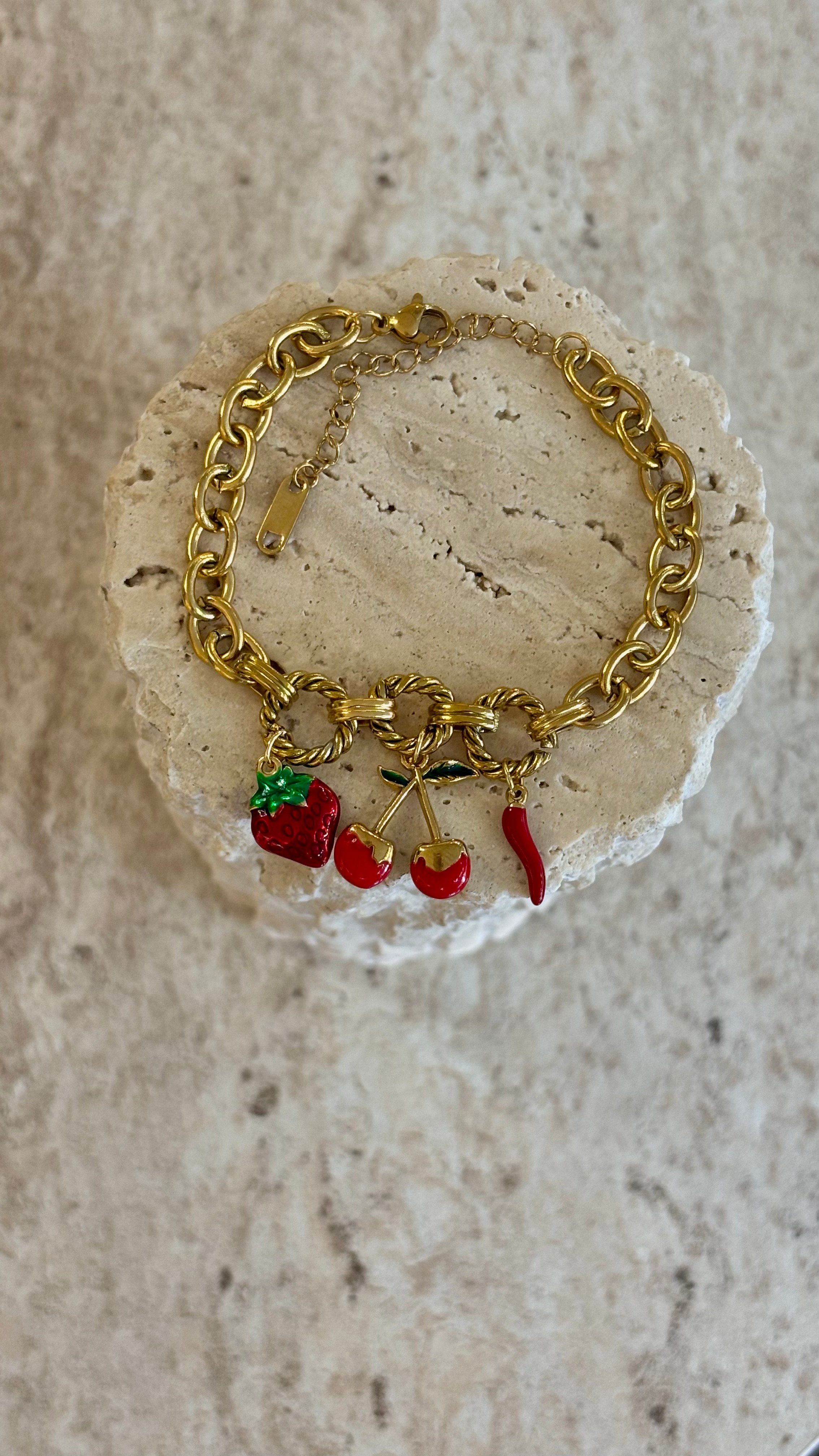 Charm Gold Bileklik