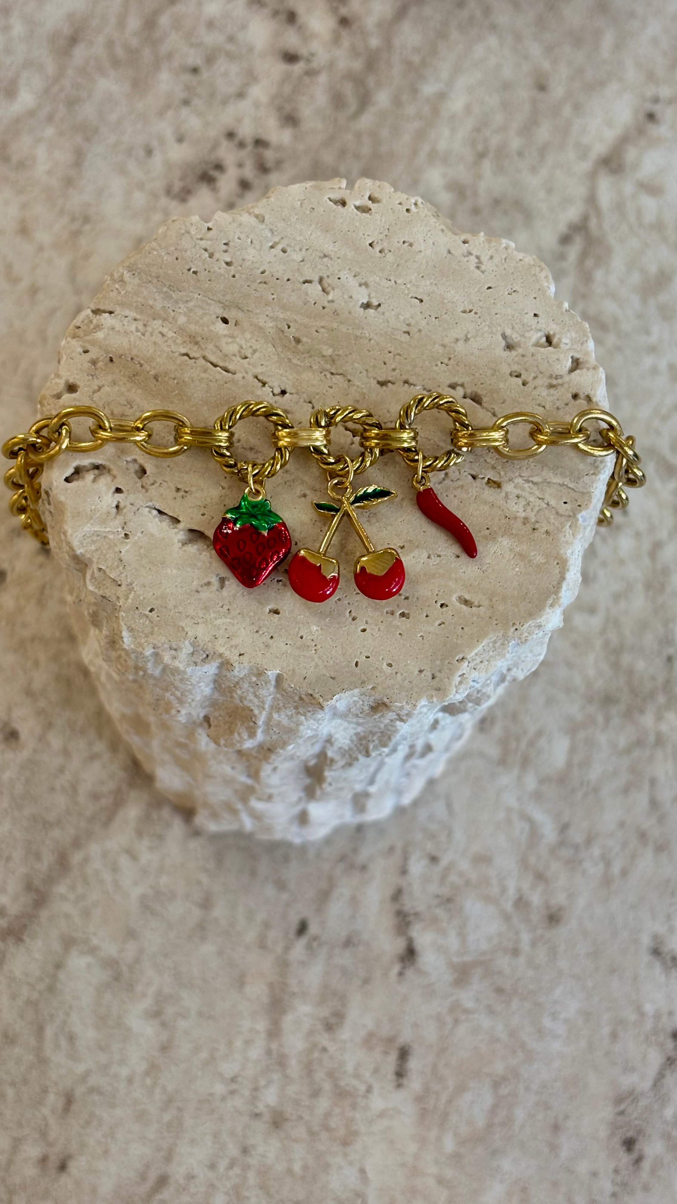 Charm Gold Bileklik