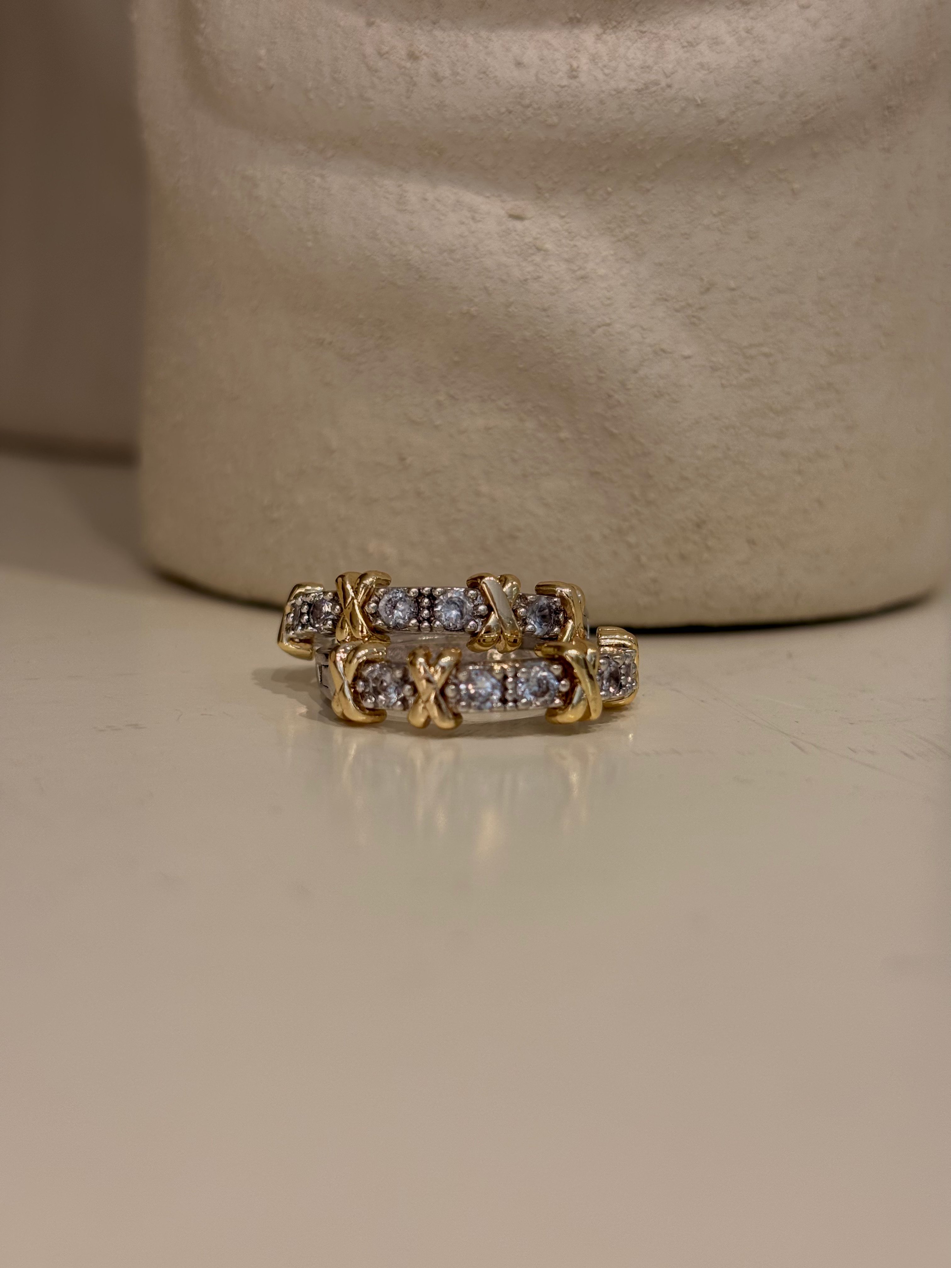 Gold X Detay Vip Küpe