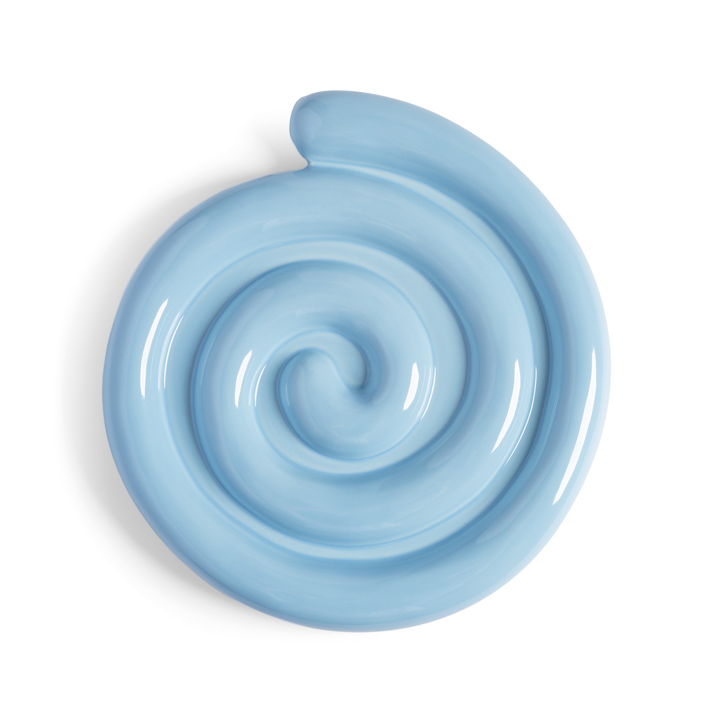 Trivet Snail Blue