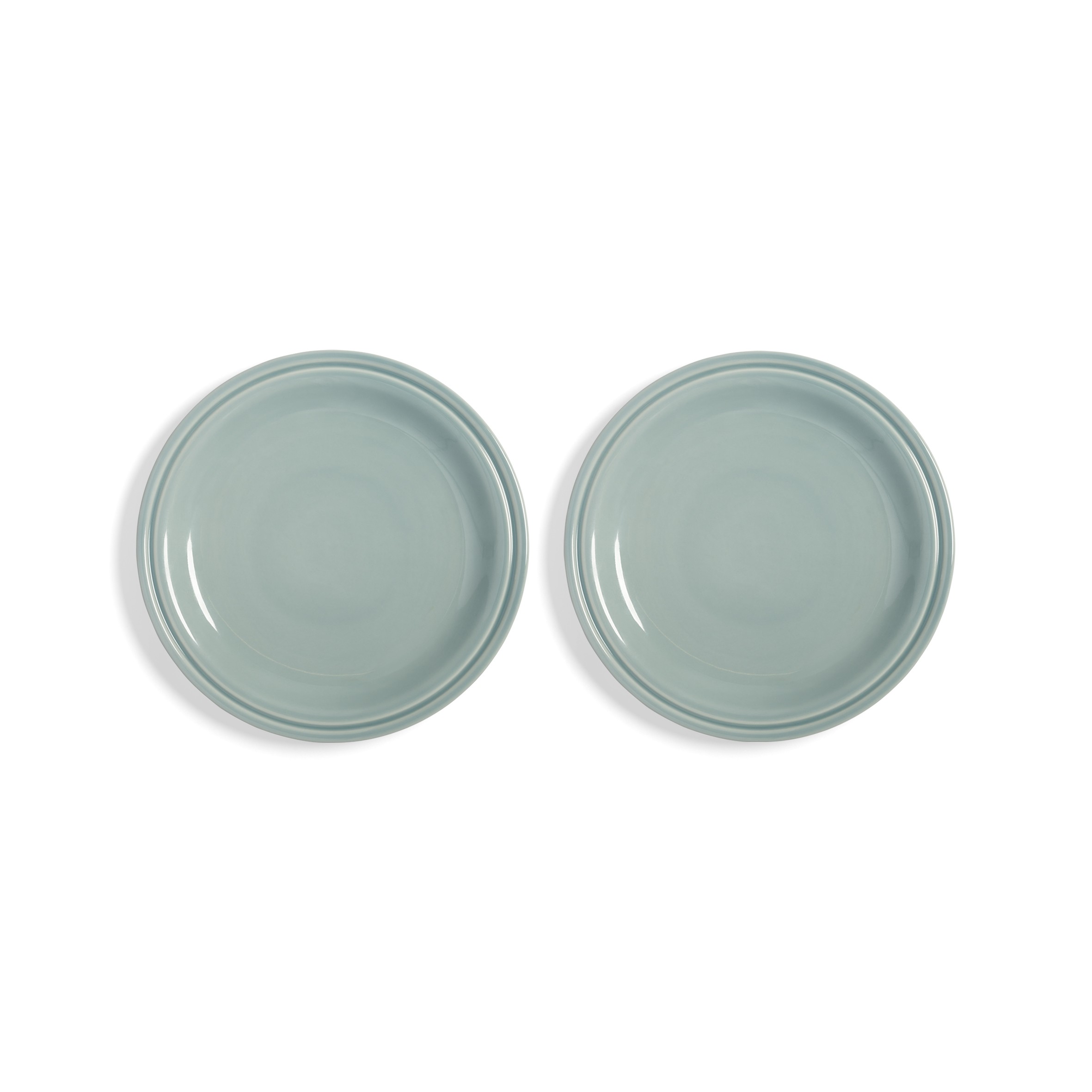 Plate Mochi Light Blue Medium set of 2