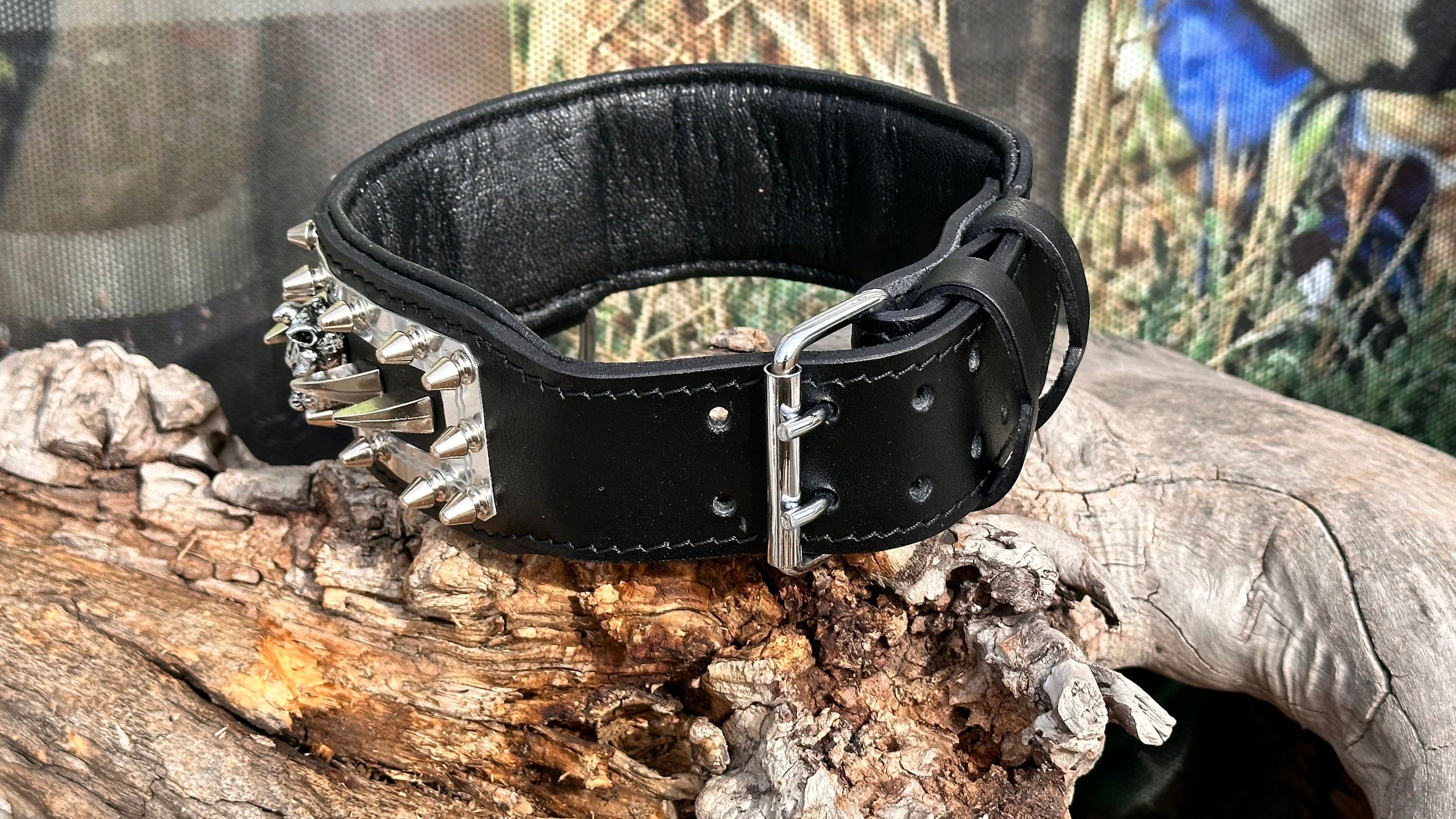 SPECIAL STEEL DESIGN NECK COLLAR WITH YOUR FRIEND'S NAME (BLACK-SILVER)