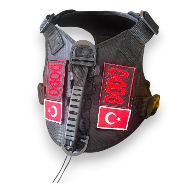 🛡 Tactical Köpek Göğüs Tasması – Belçika Kurdu, Malinois, Alman Kurdu ve Güçlü Irklar İçin Dayanıklı ve Profesyonel Kullanım 🐾