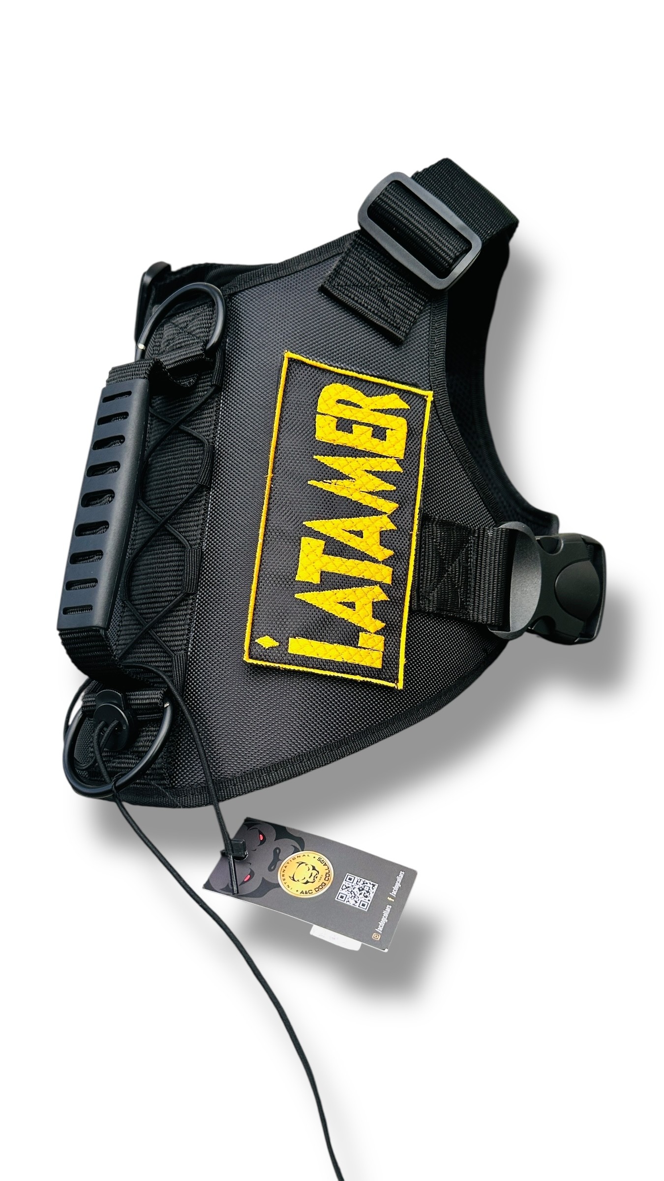🛡 Tactical Köpek Göğüs Tasması – Belçika Kurdu, Malinois, Alman Kurdu ve Güçlü Irklar İçin Dayanıklı ve Profesyonel Kullanım 🐾