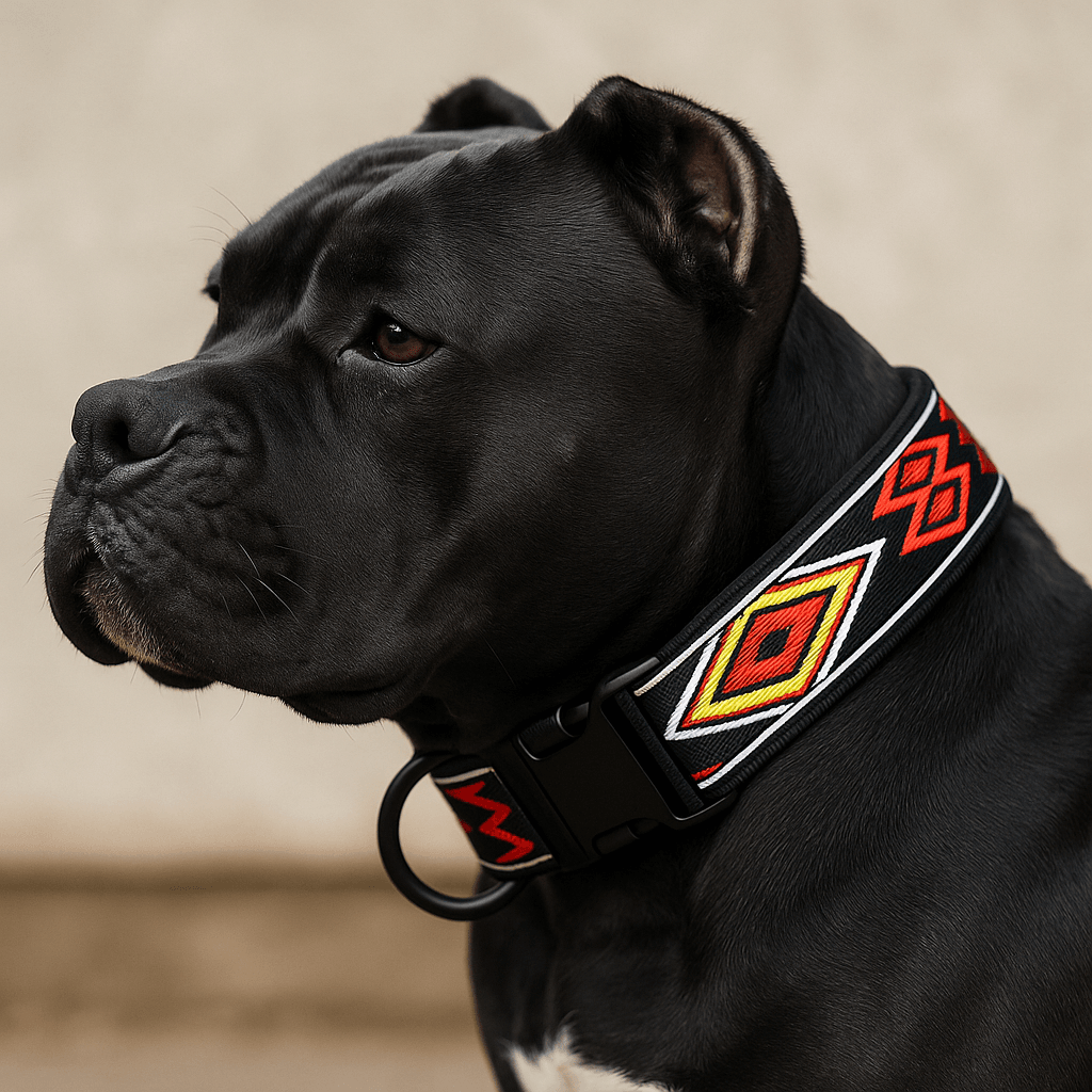 Etnik Desenli Tactical Köpek Tasması – Dayanıklı ve Şık Tasarım 🐾