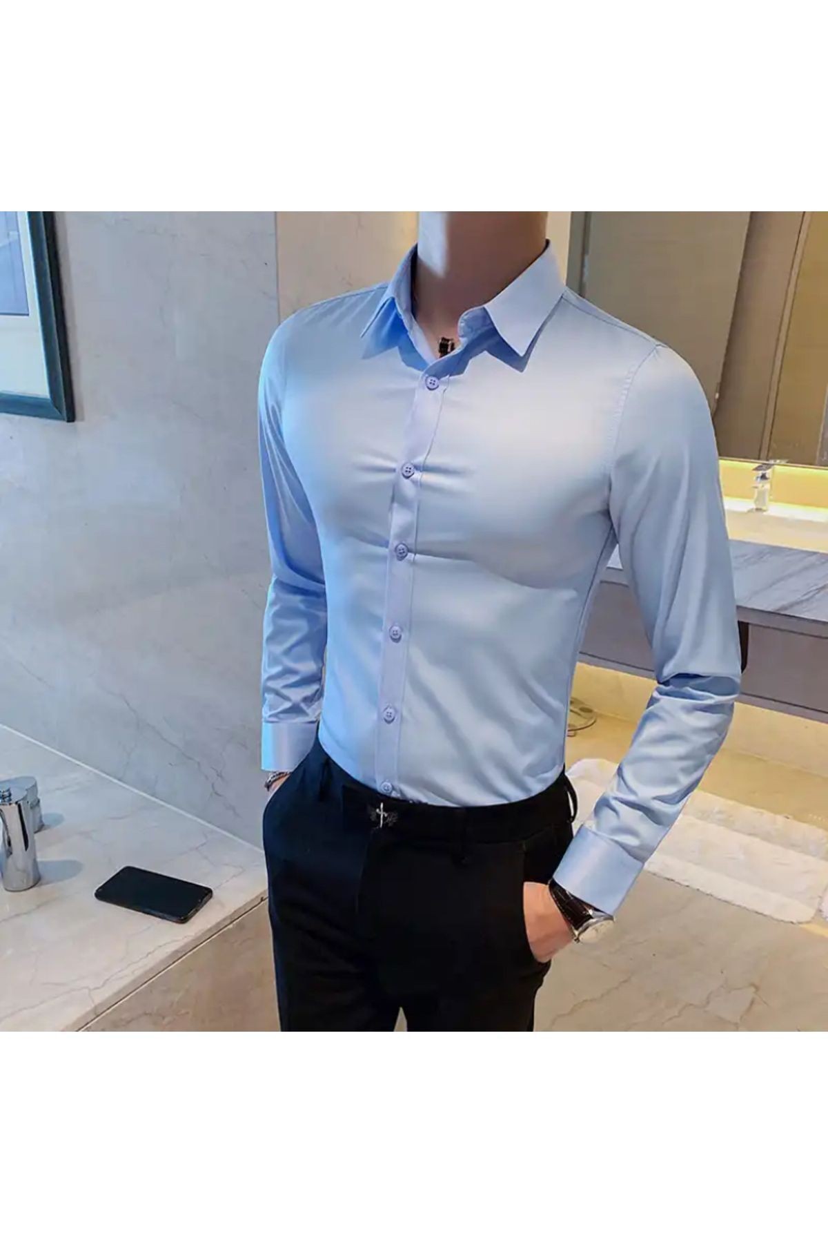 İtalyan Slim Fit Erkek Gömlek