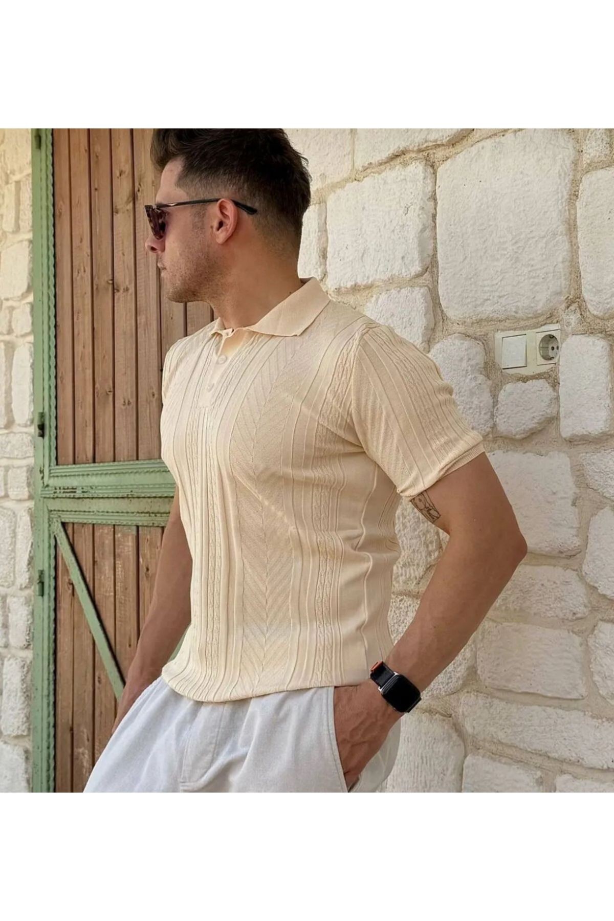 Erkek Polo Yaka Old Money Triko