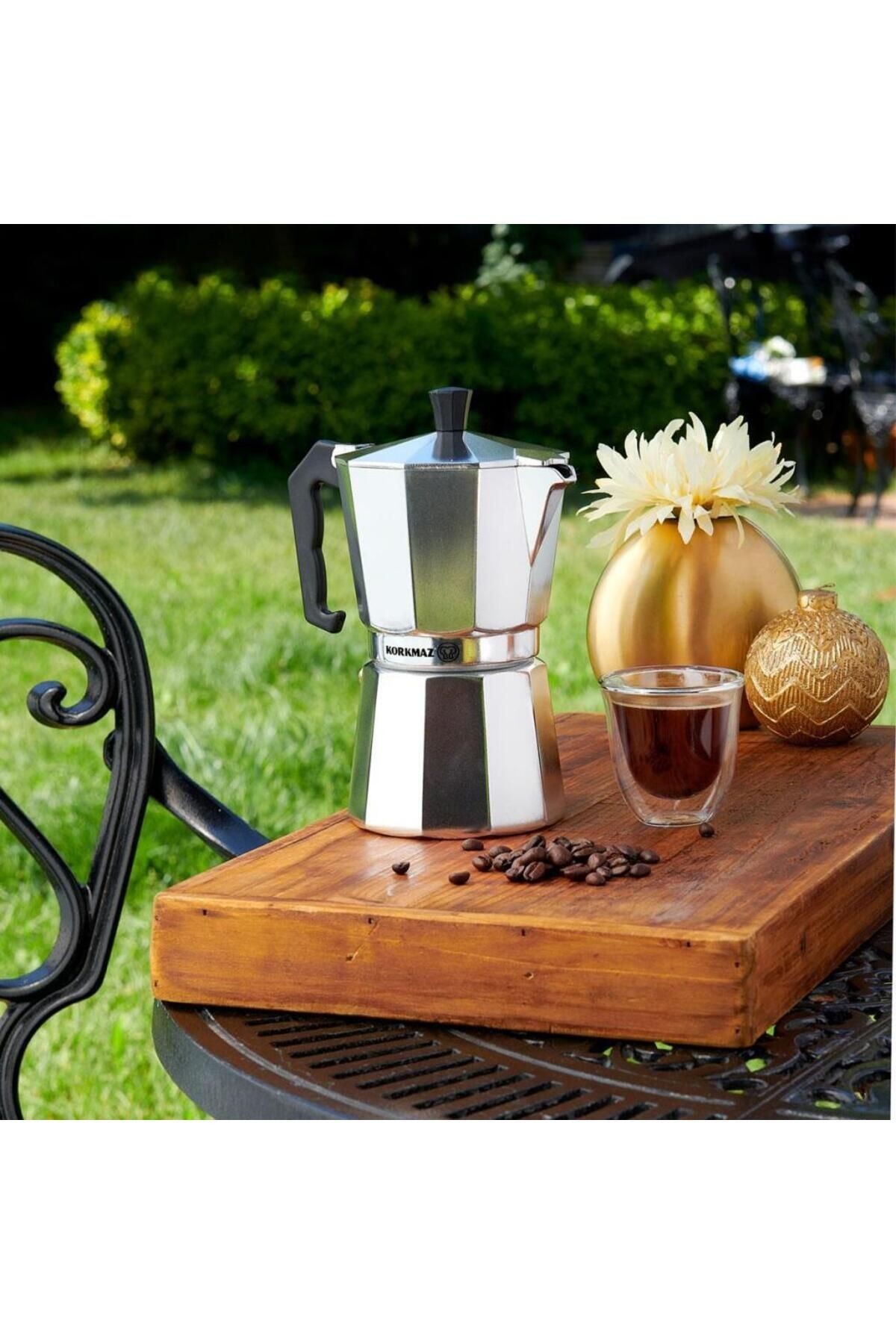 KORKMAZ A5570-1 ETNA MOKA POT 6 FİNCAN 300 ML