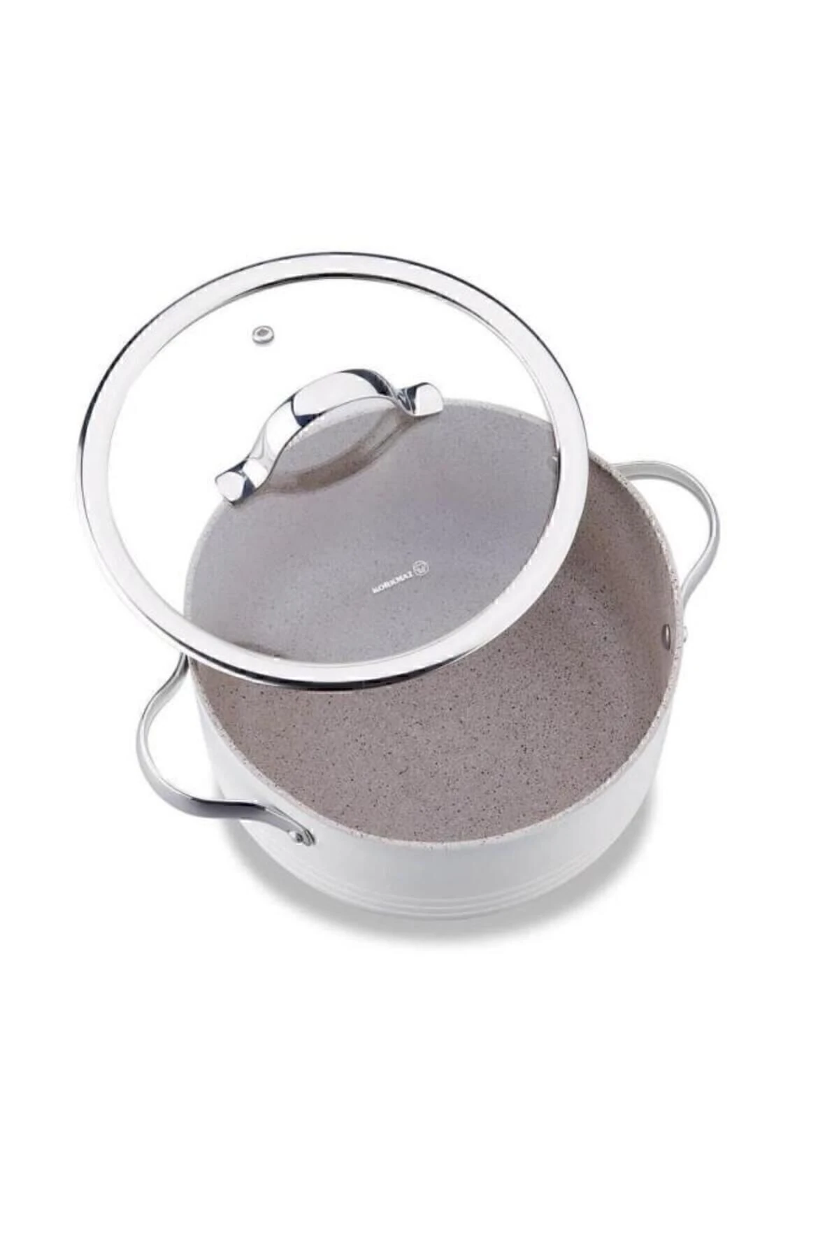 KORKMAZ A2619-2 Linea 7 Parça Tencere Seti - Vanilya