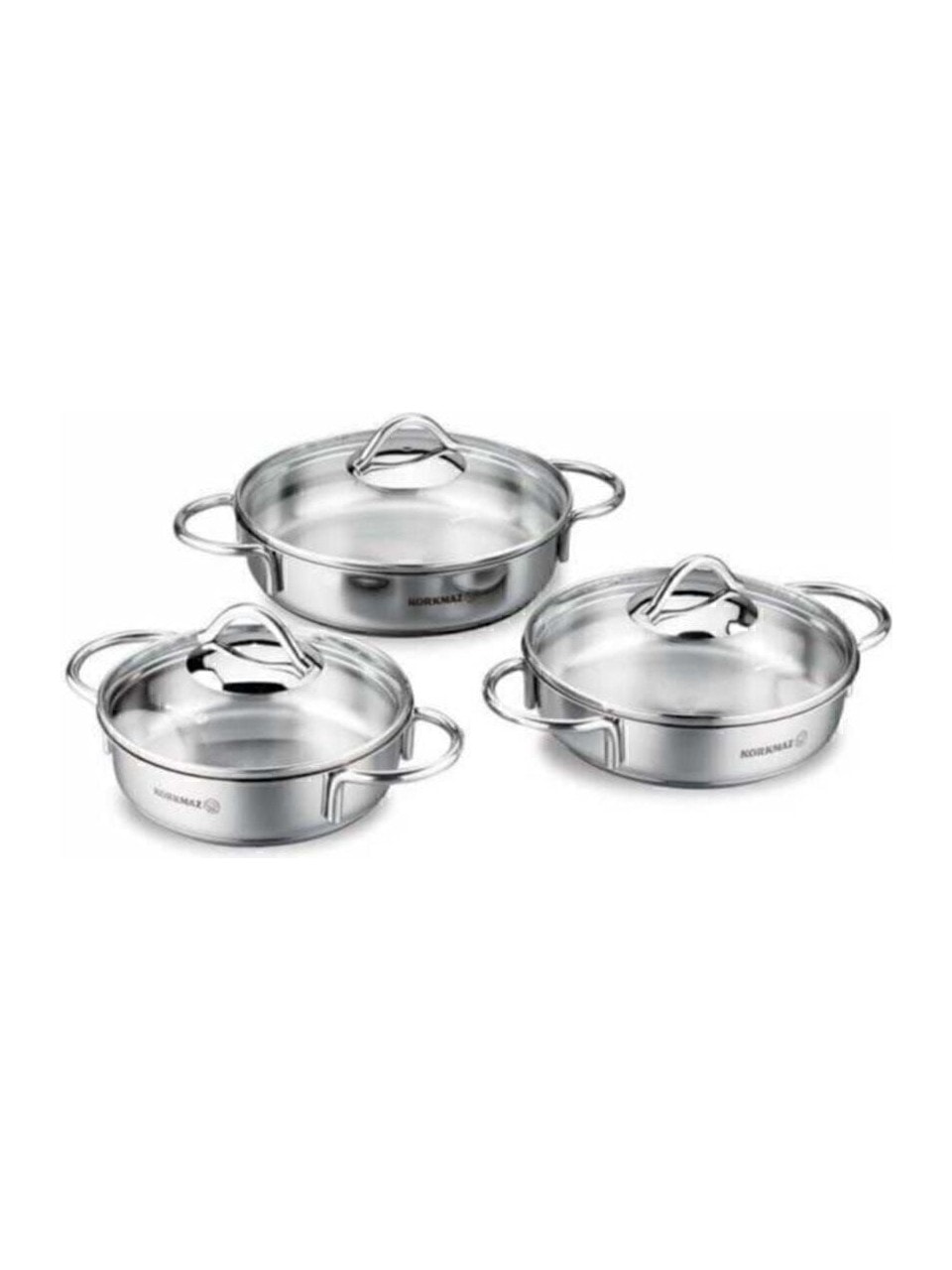 KORKMAZ A1805 TOMBİK 6 PARÇA OMLET SET