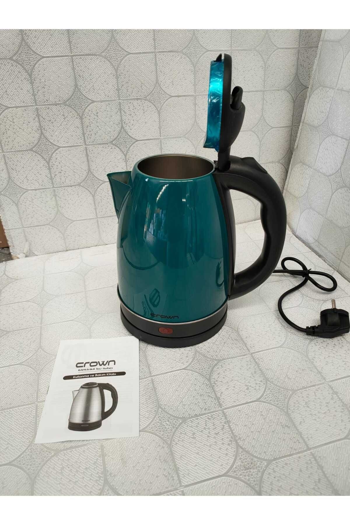 CROWN CRW-7202 RENKLİ ÇELİK SU ISITICISI