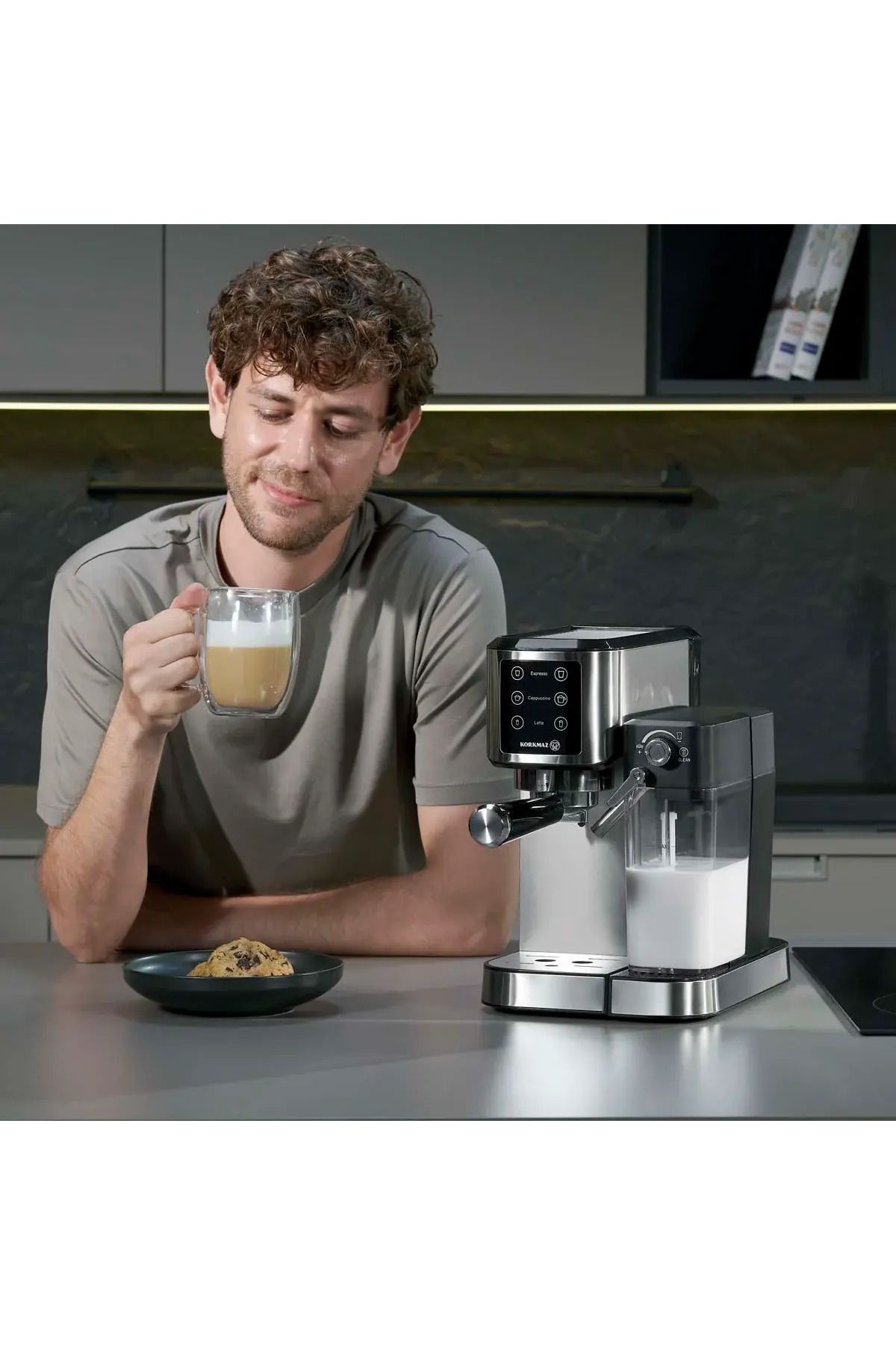 KORKMAZ A982 JAVA PLUS SÜT HAZ. ESPRESSO KAHVE MAK