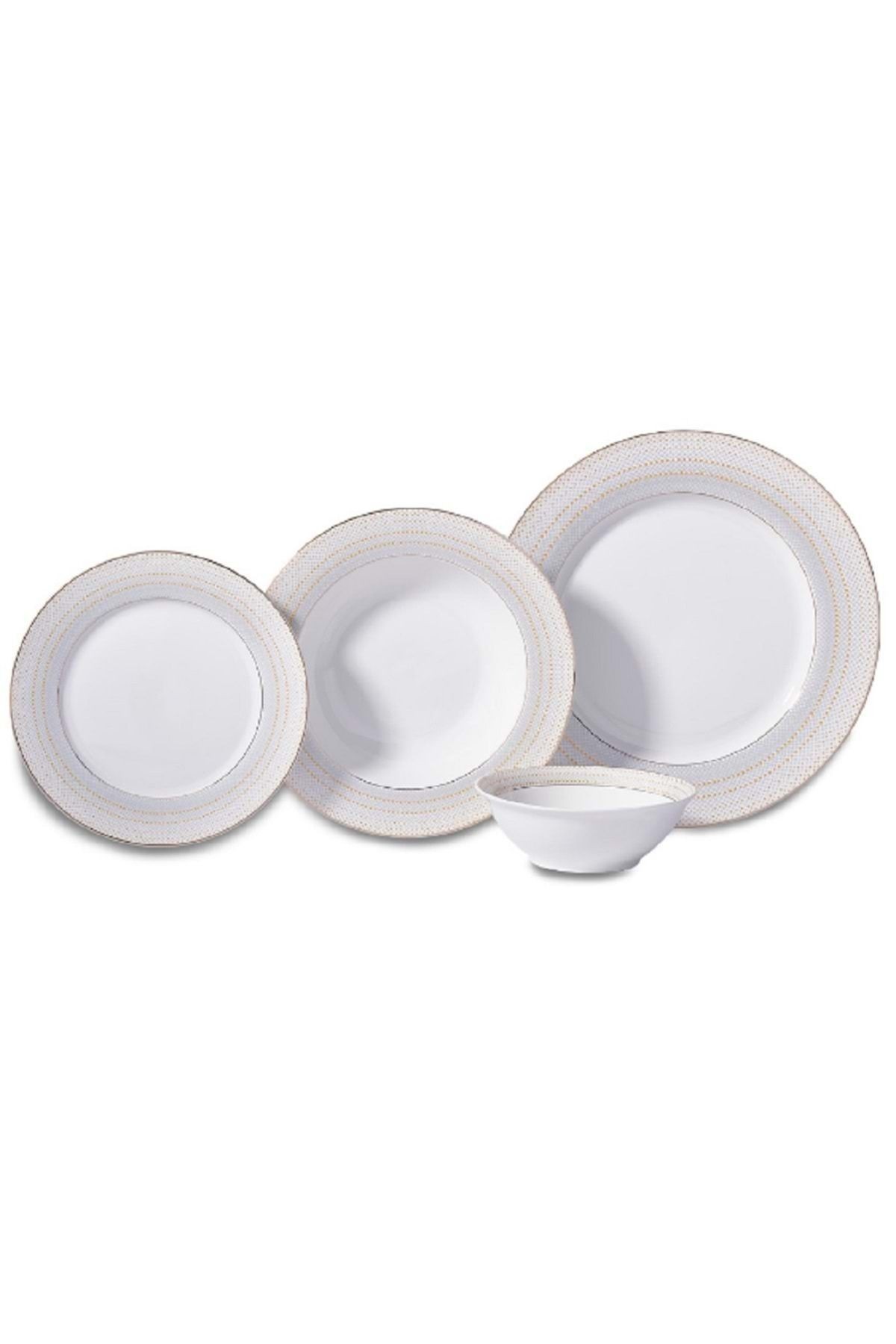KORKMAZ A8378 PERLA COLL.60 P YEMEK TAK-YUVARLAK