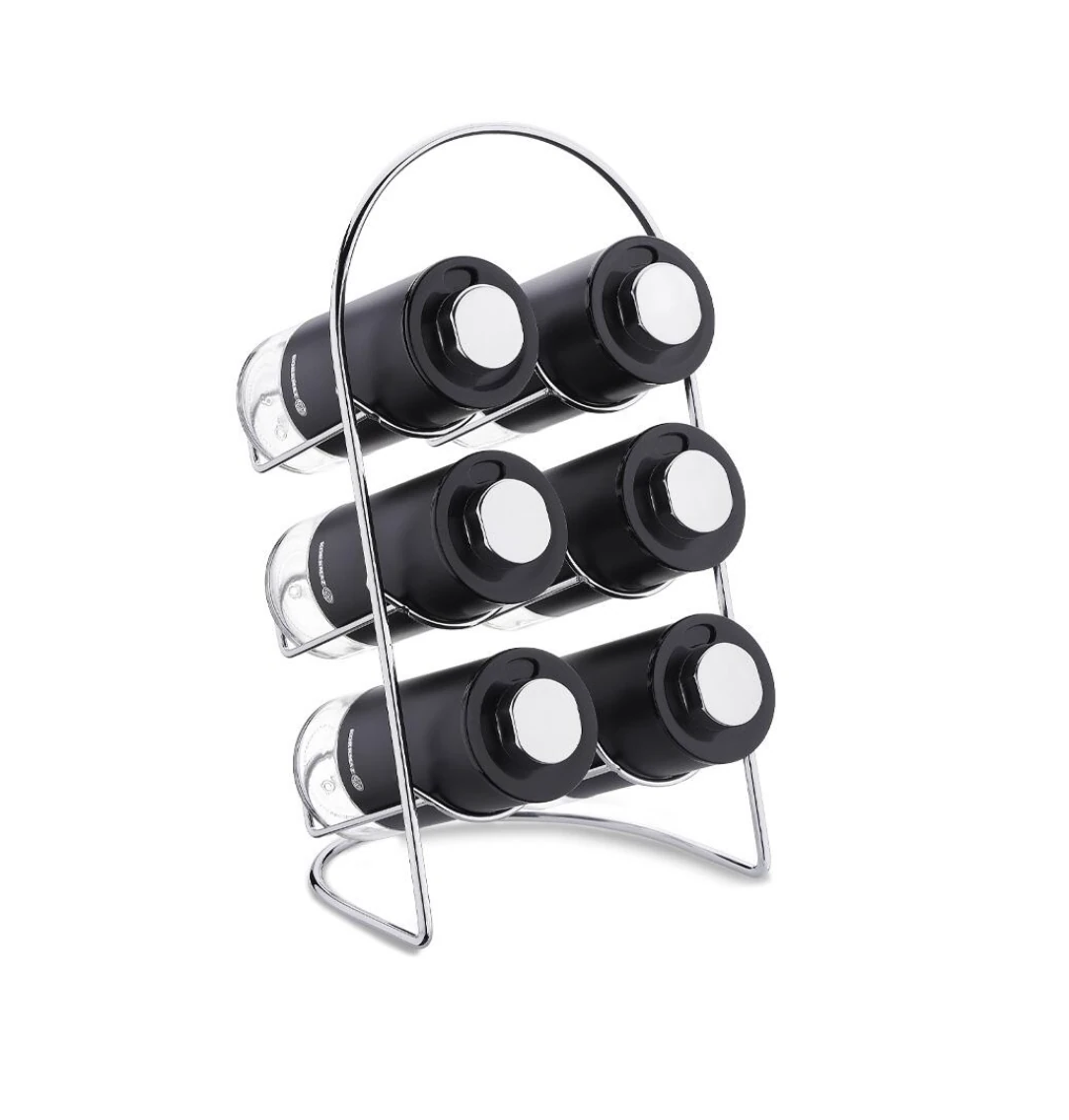 KORKMAZ A5523-3 STORA PLUS 7 PR BAHARAT SETİ SİYAH