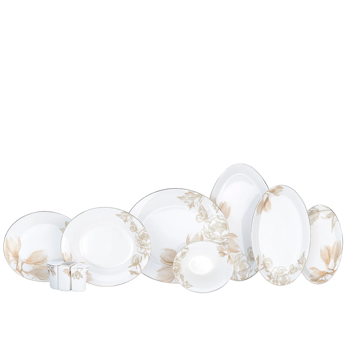 KORKMAZ A8356 ORİENT COLL.60 P YEMEK TAKIMI