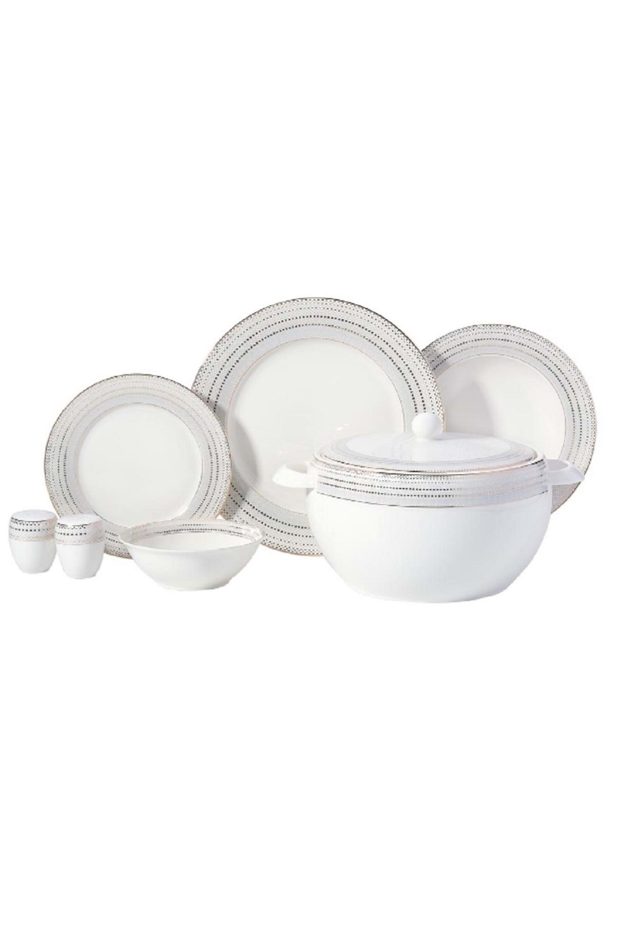 KORKMAZ A8378 PERLA COLL.60 P YEMEK TAK-YUVARLAK