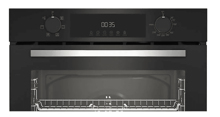 ALTUS 133 B CAM ANKASTRE FIRIN-SİYAH