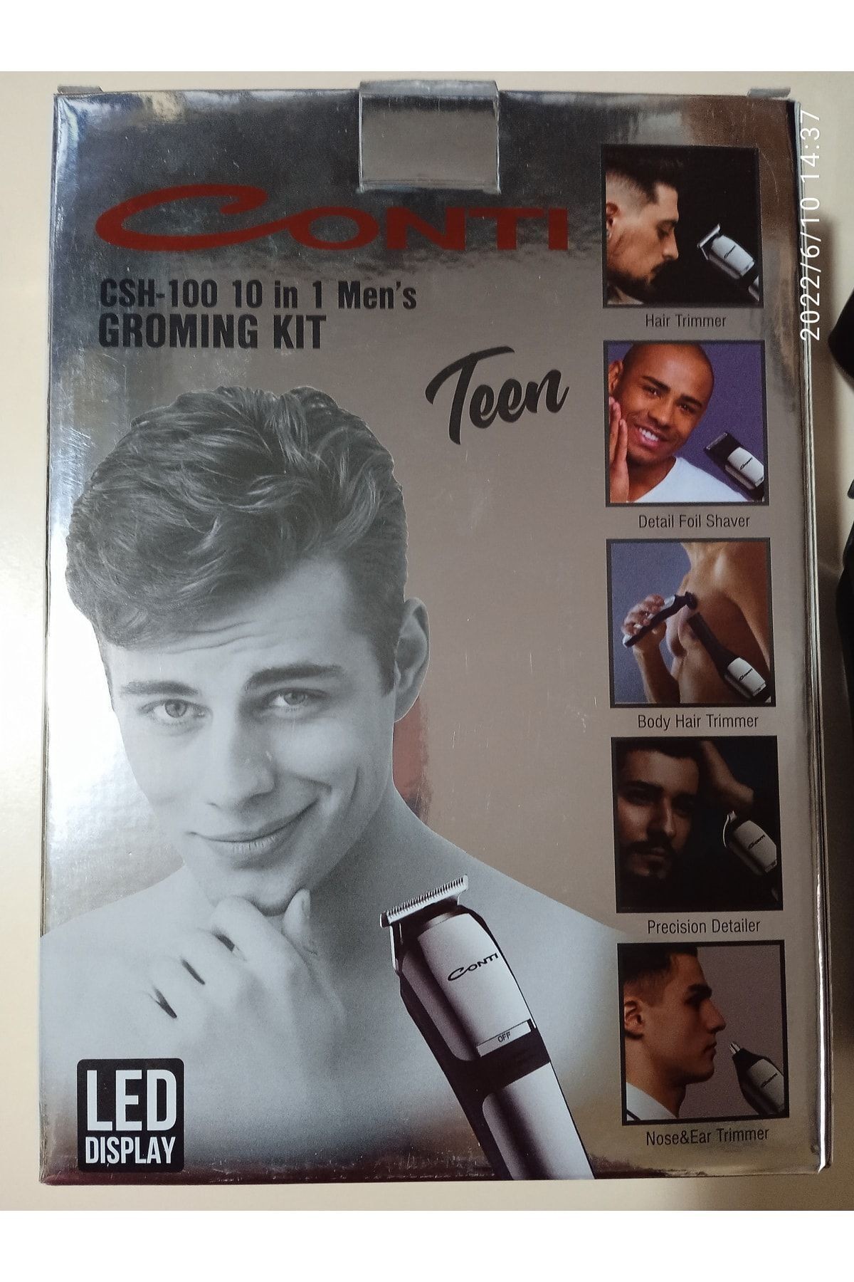 CONTİ CSH-100 TEEN TRAŞ BAKIM SETİ