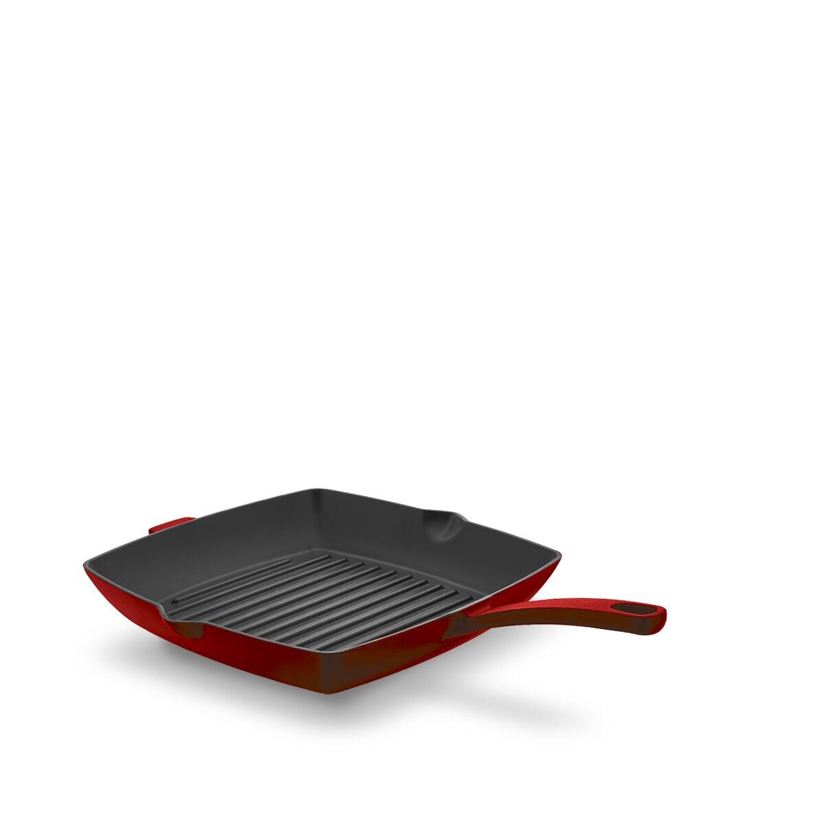 KORKMAZ A2846-1 CASTA KARE GRILL DÖK.TAVA 26*26 KI