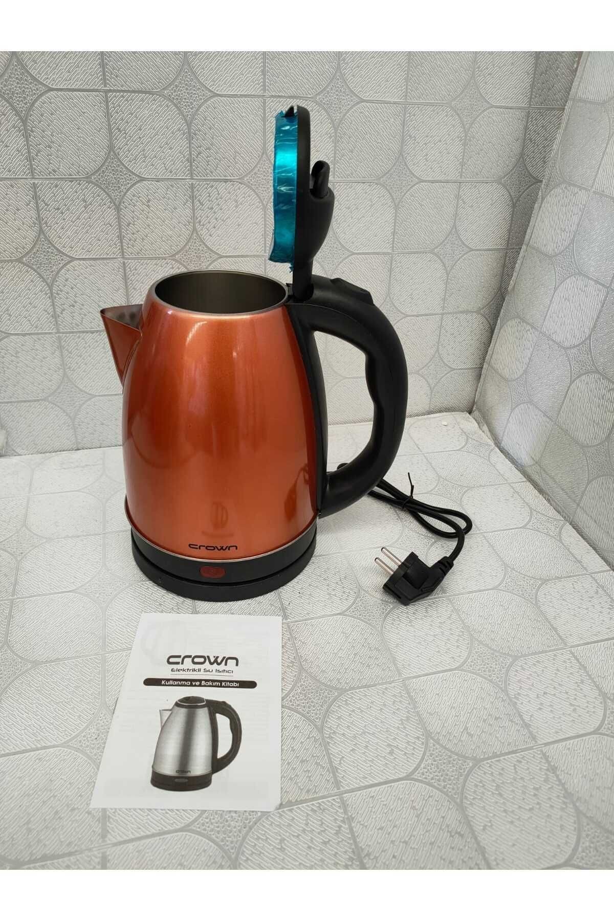 CROWN CRW-7202 RENKLİ ÇELİK SU ISITICISI