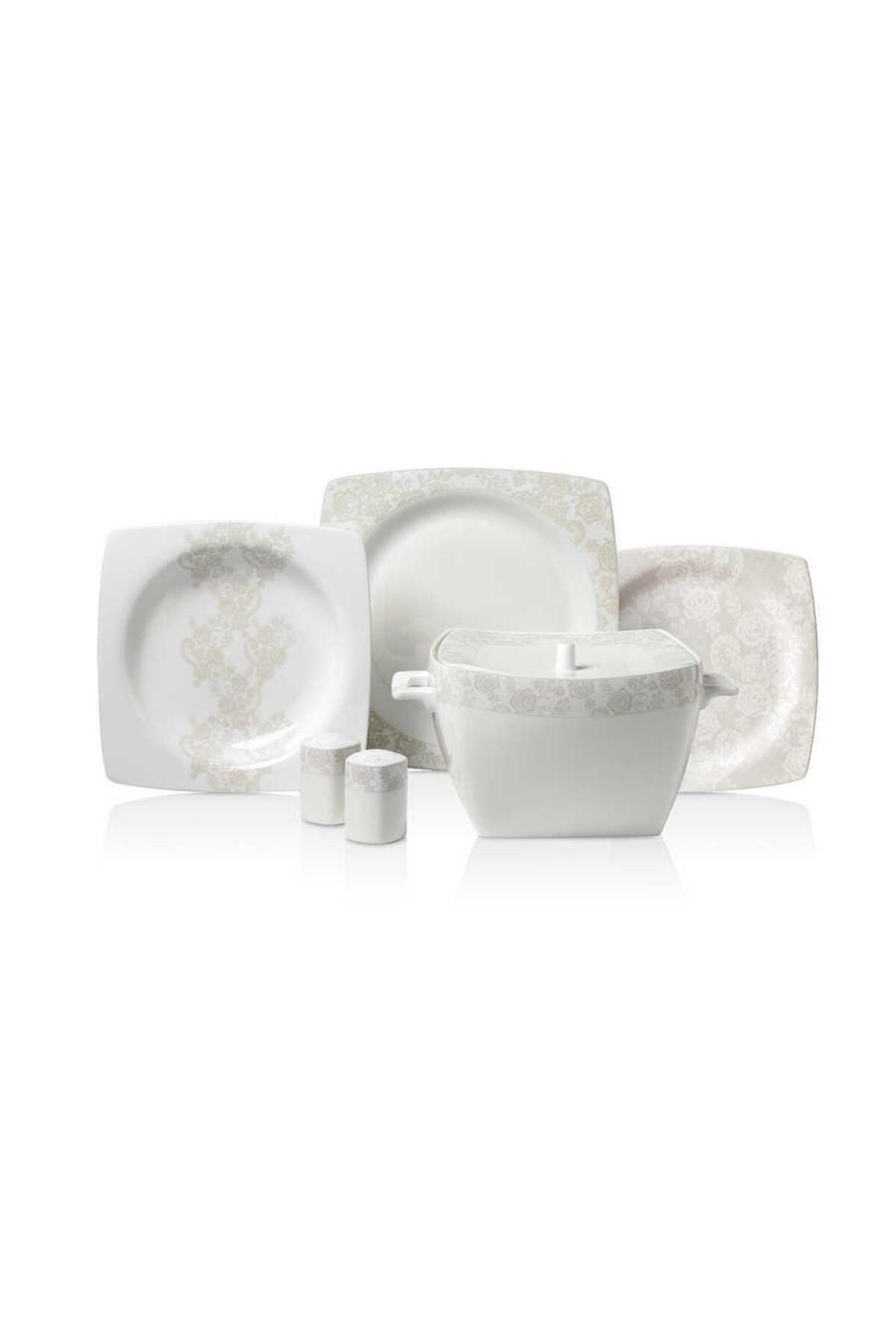 KORKMAZ A8430 BONE SEL.60 P YEMEK TAKIMI (KARE)
