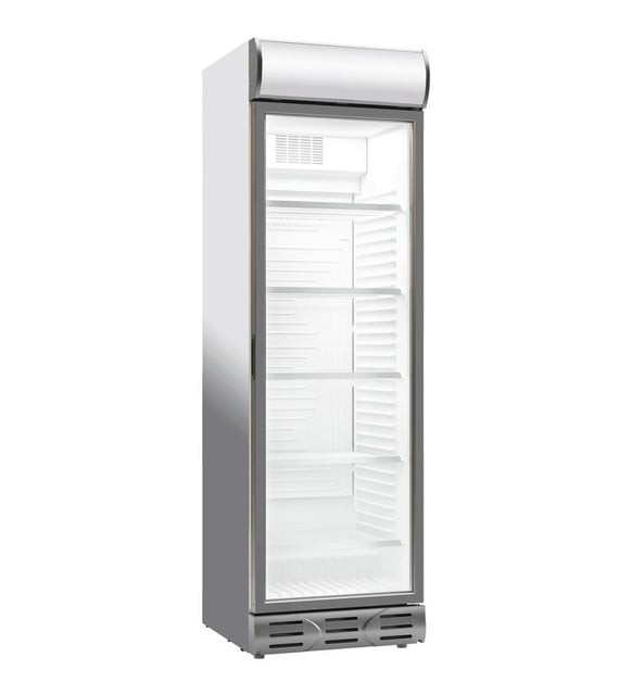 ŞENOCAK D 372 SCM4C DİKEY CAMLI KOLA DOLABI 382LT