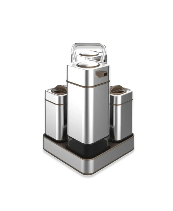 KORKMAZ A697-02 STORA 4 LÜ SALATA SOS SETİ-SATİN