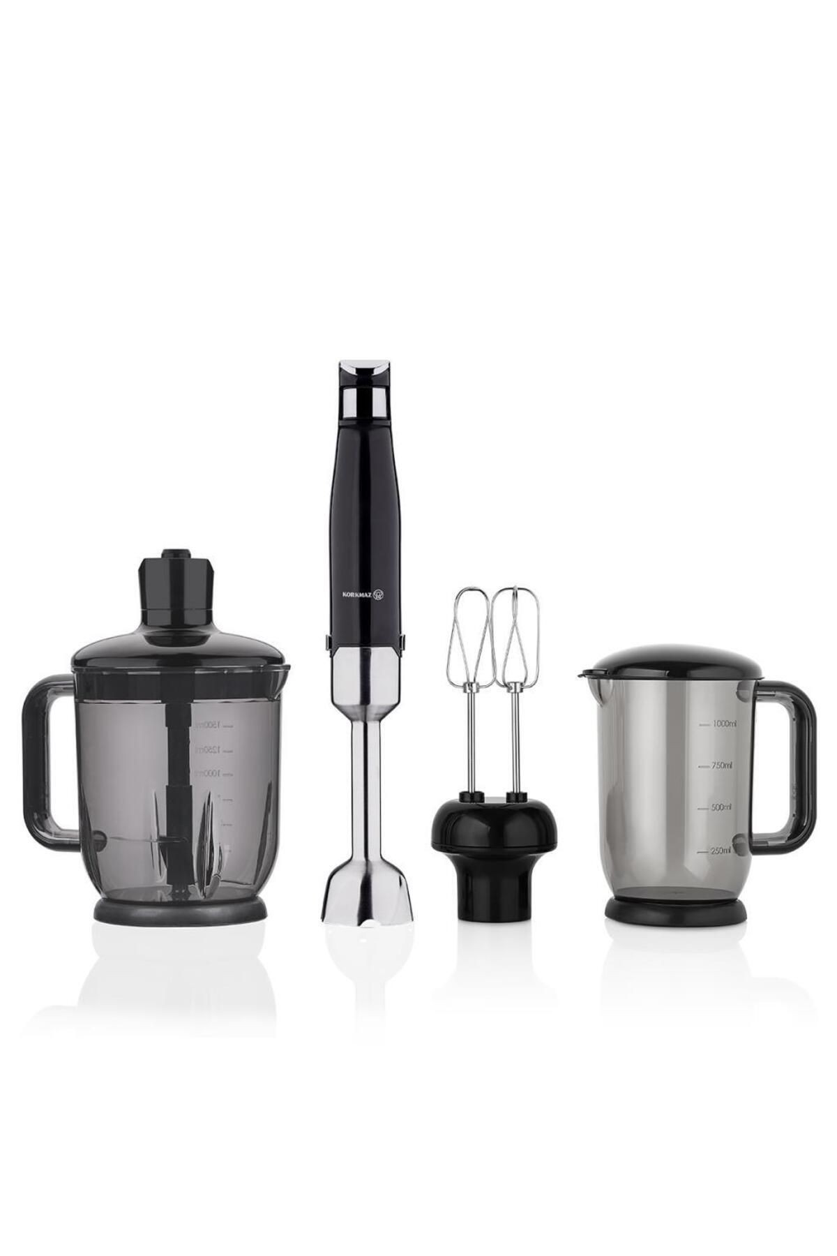 KORKMAZ A449 PERFORMİX MEGA BLENDER SET SİYAH