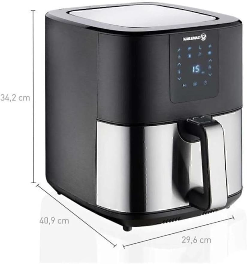 KORKMAZ A888 AIR MAX AİRFRYER 6,5 LT.1700 W