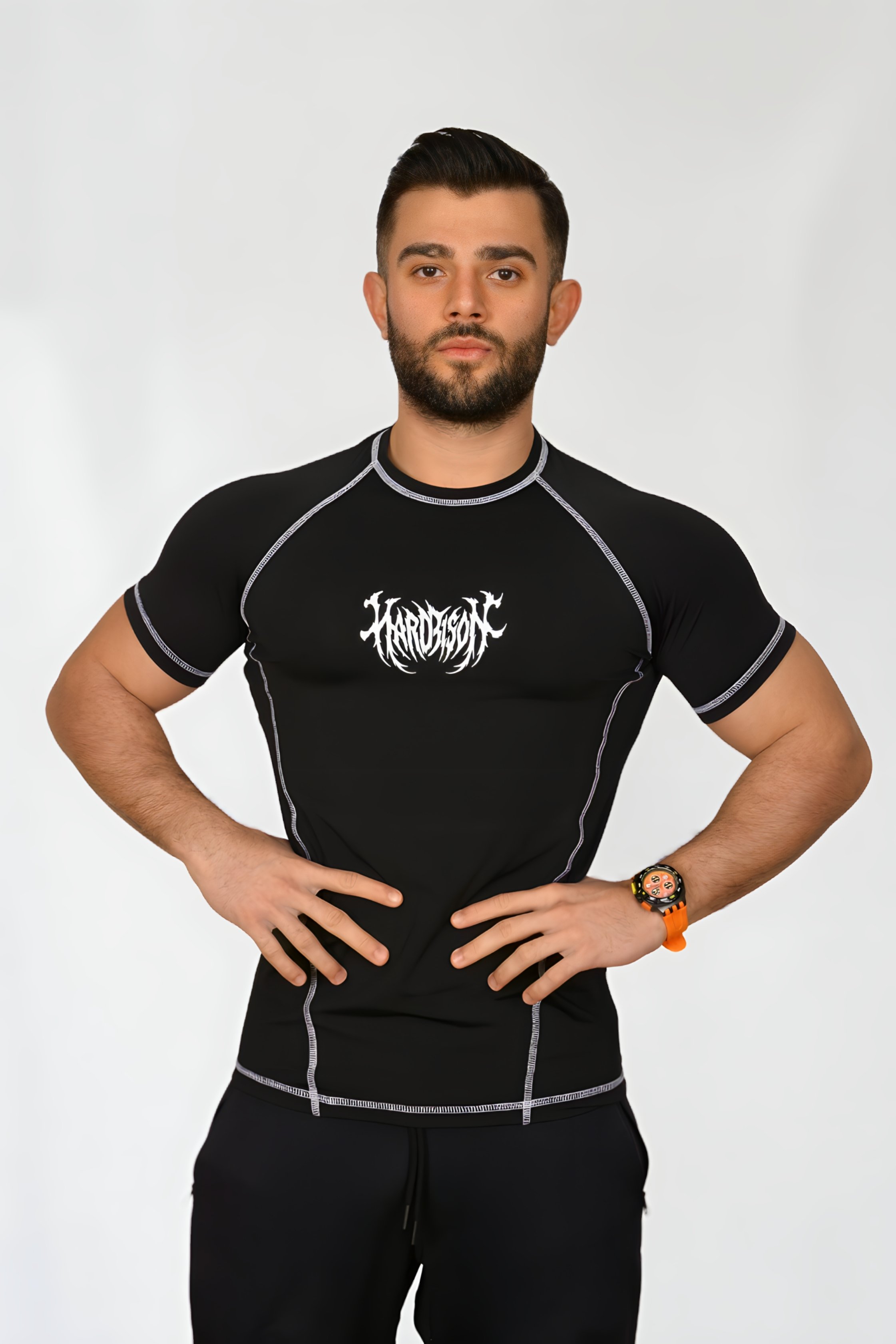 Compression Body T-shirt - siyah
