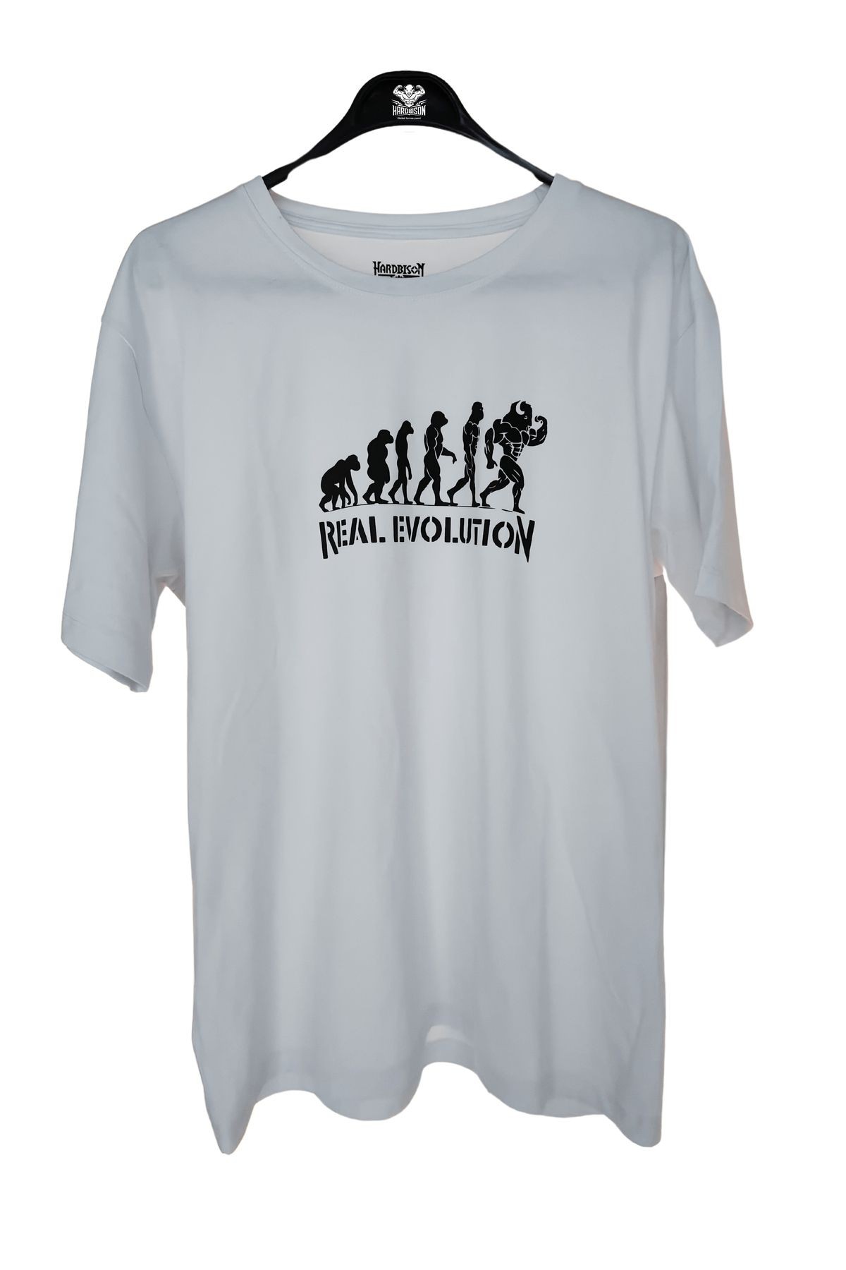 Beyaz Oversize Günlük Ve Gym T-shirt