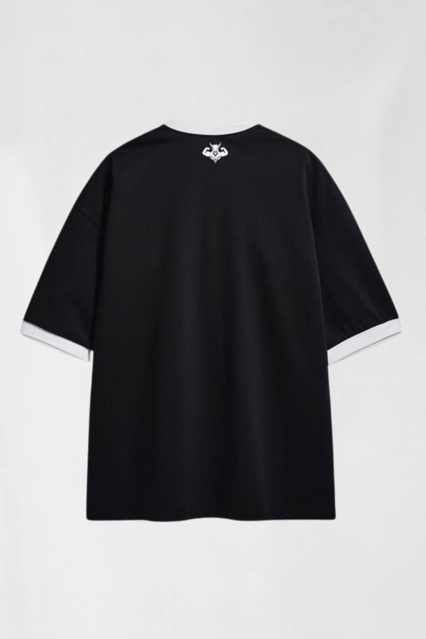 Beast Mode On Siyah Oversize T-shirt
