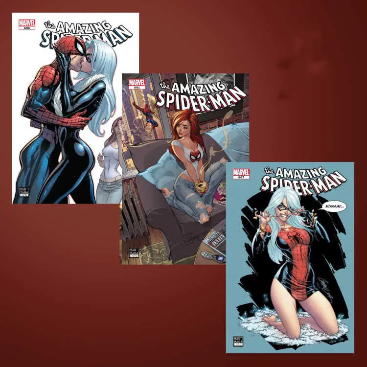 J. Scott Campbell Spider-Man Seti (Amazing Spider-Man 601 - 606 - 607)