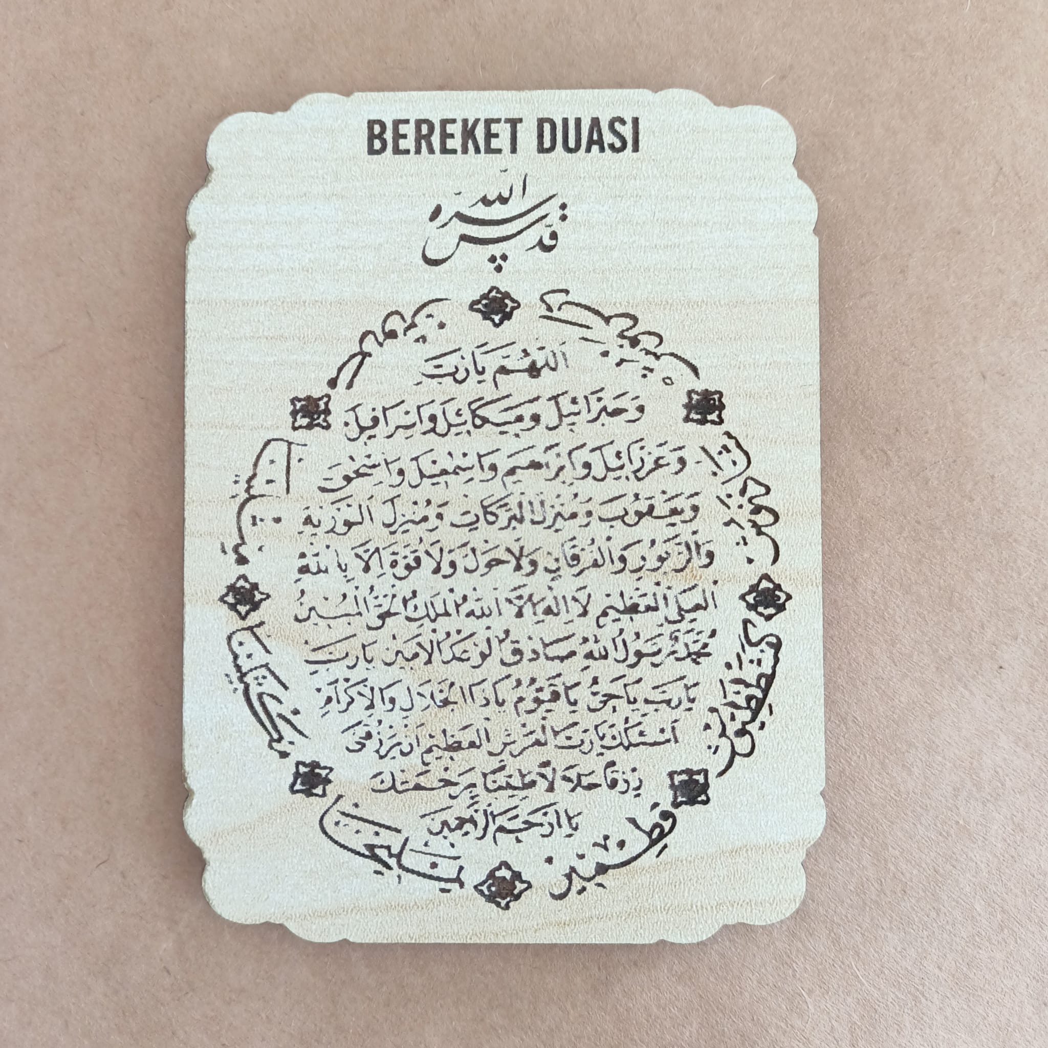 Bereket Duası Magnet MG-DUA-Bereket