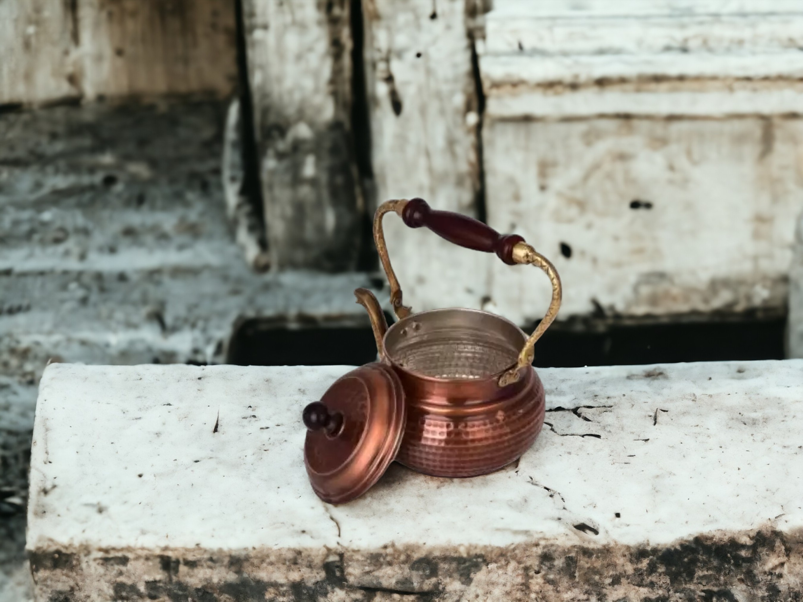 Copper Handmade Teapot 