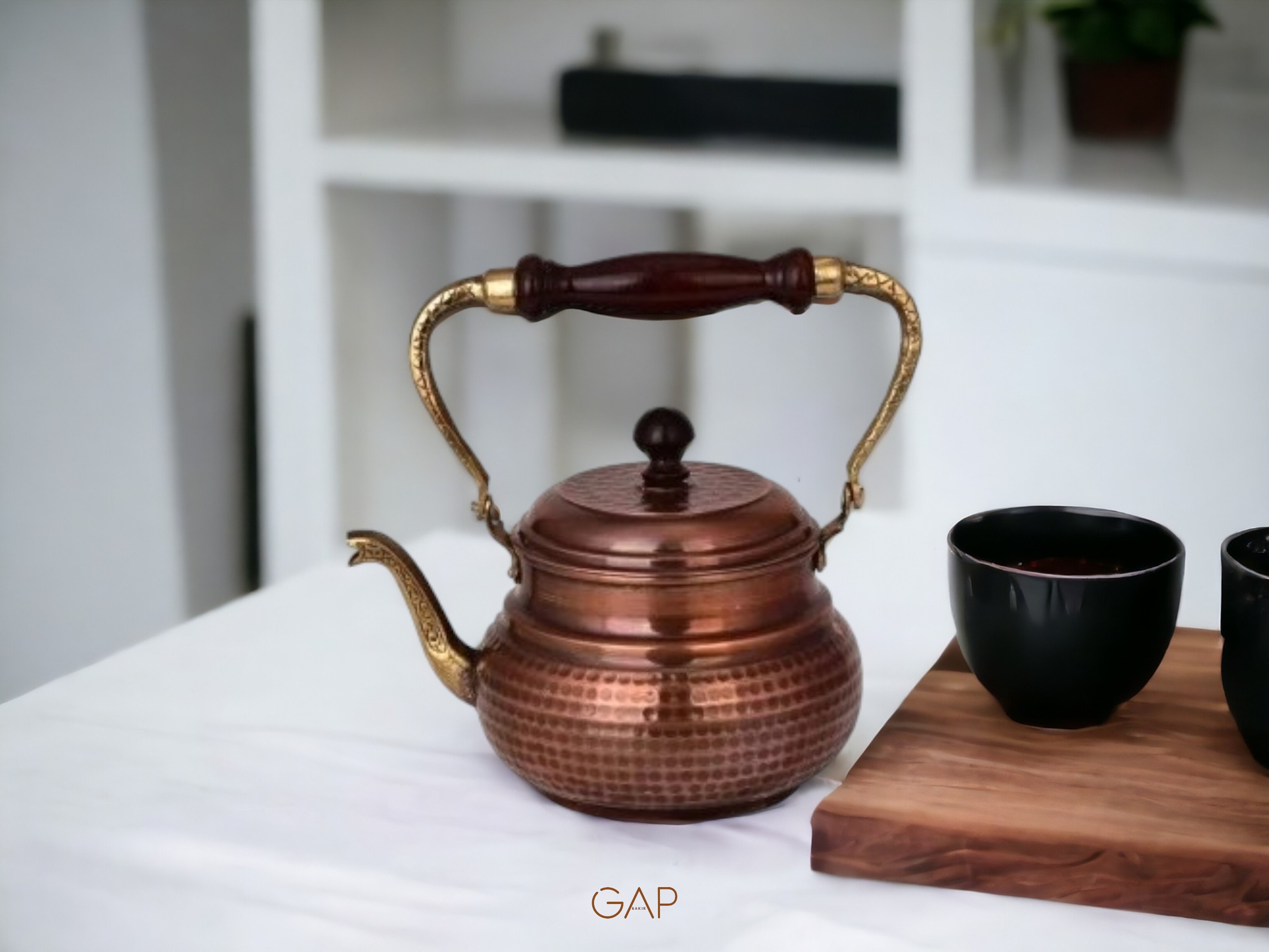 Copper Handmade Teapot 