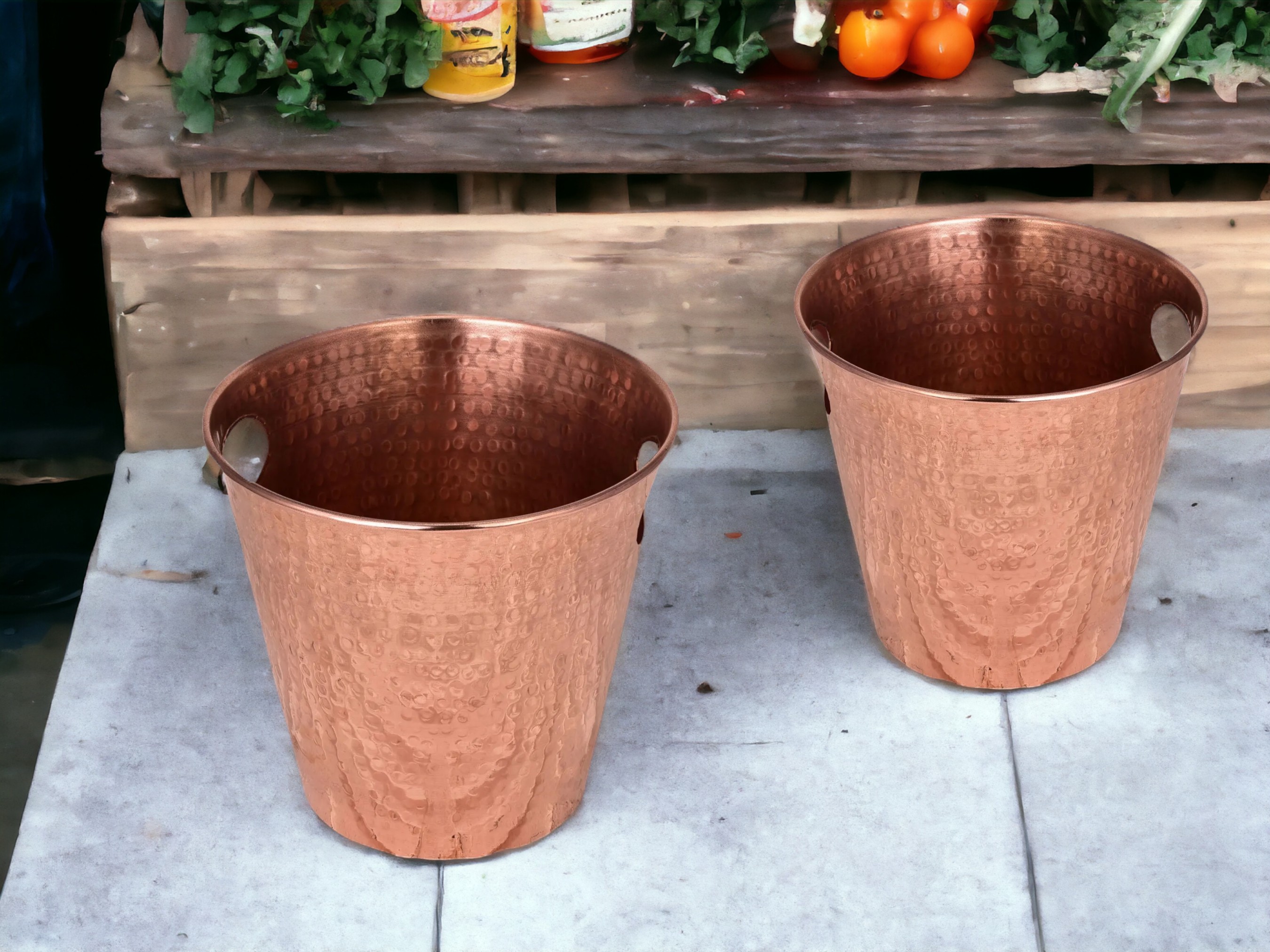 Copper Ice Bucket