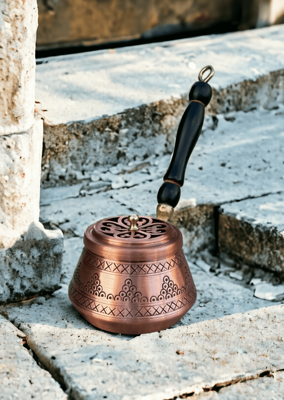 Copper Handmade Incense Burner