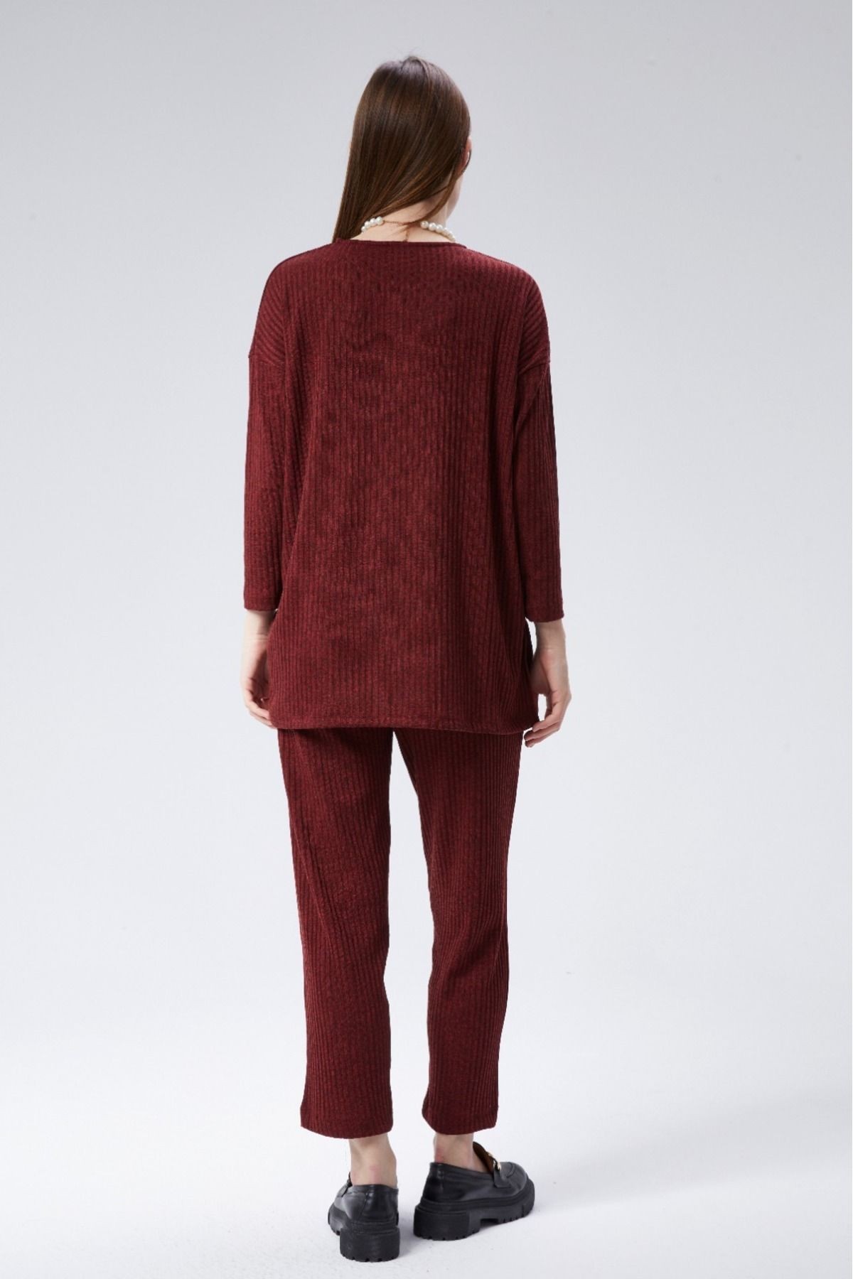 Triko Comfort Ikili Takım - Bordo