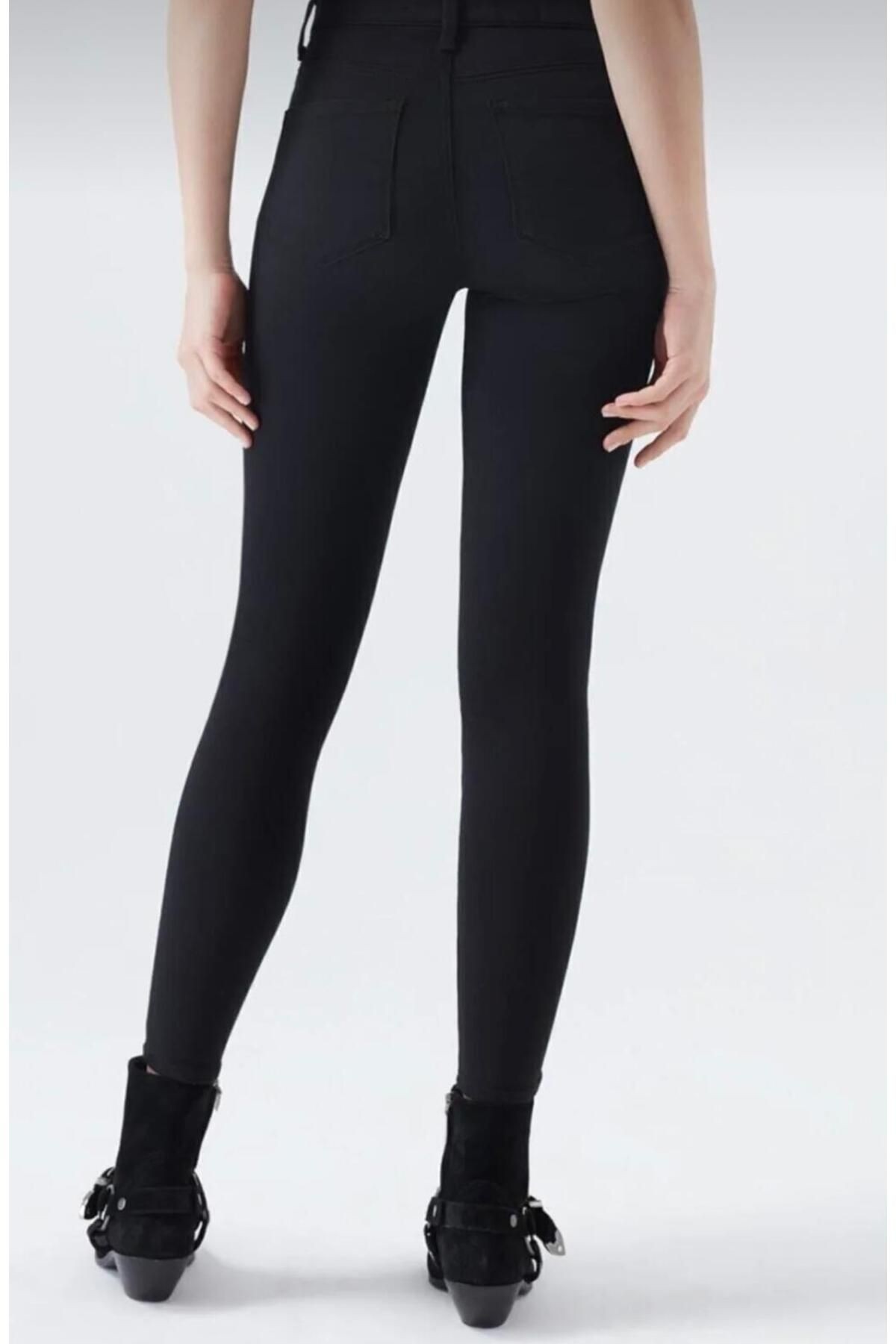 KADIN Skinny Likralı Yüksek Bel Ekstra Esnek Kot Pantolon Jeans