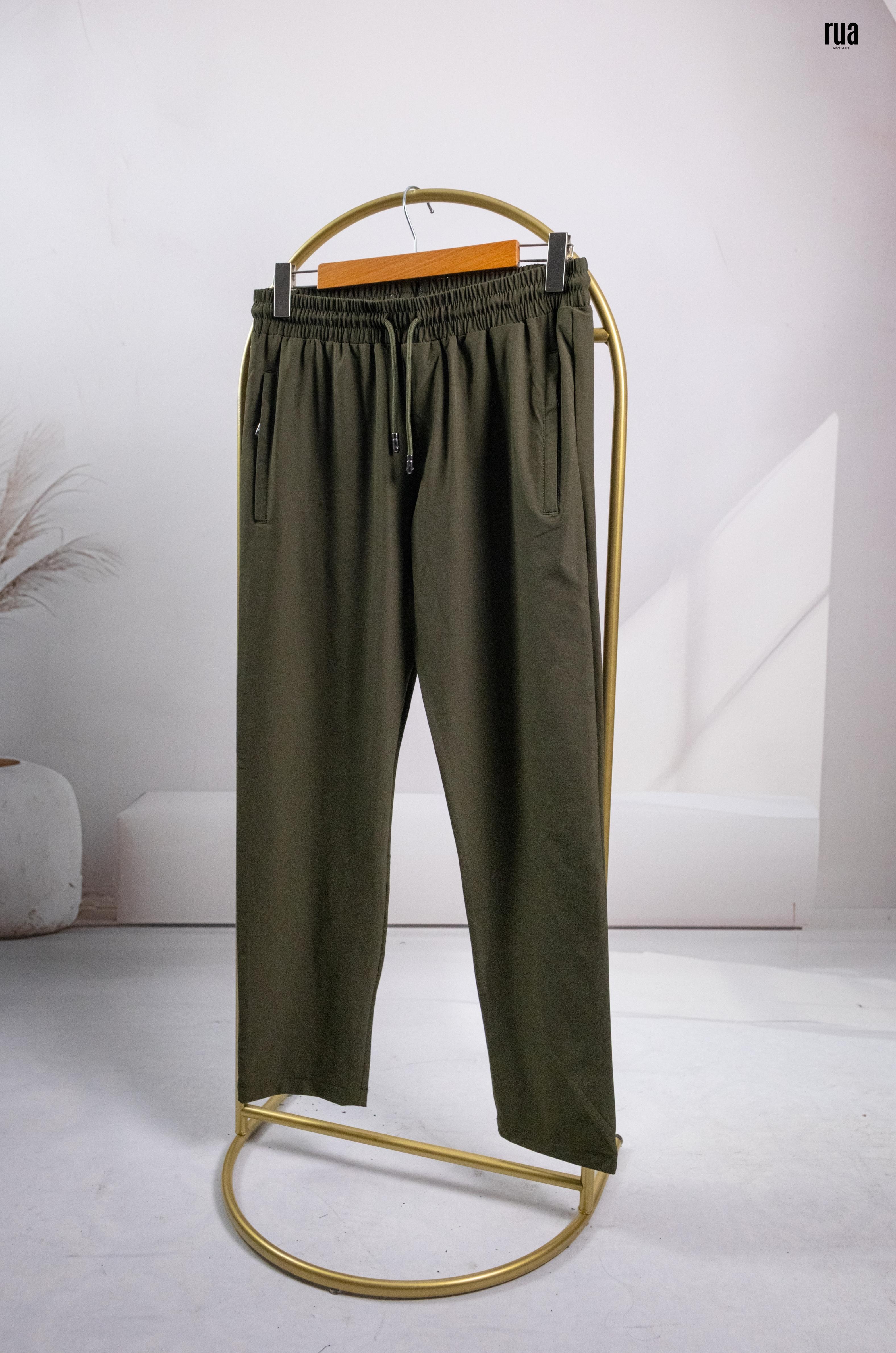 Dolce Gabbana Paraşüt Kumaş Logolu Pantalon Yeşil