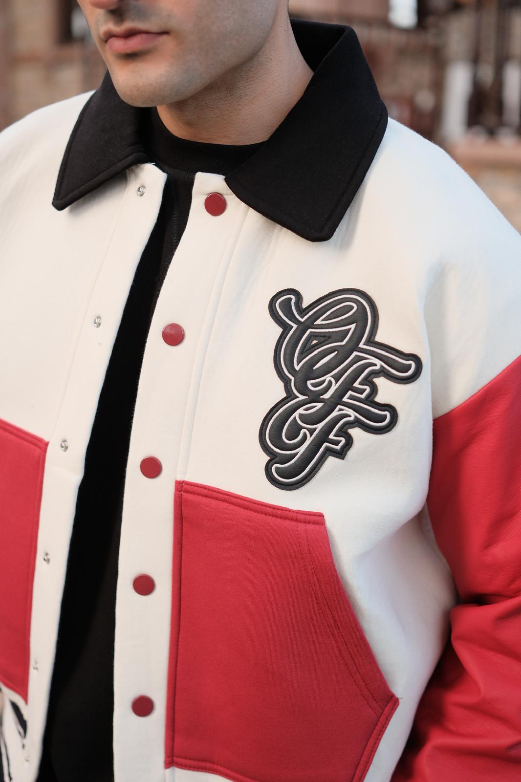 Renkli Ve Yazılı Bomber Ceket