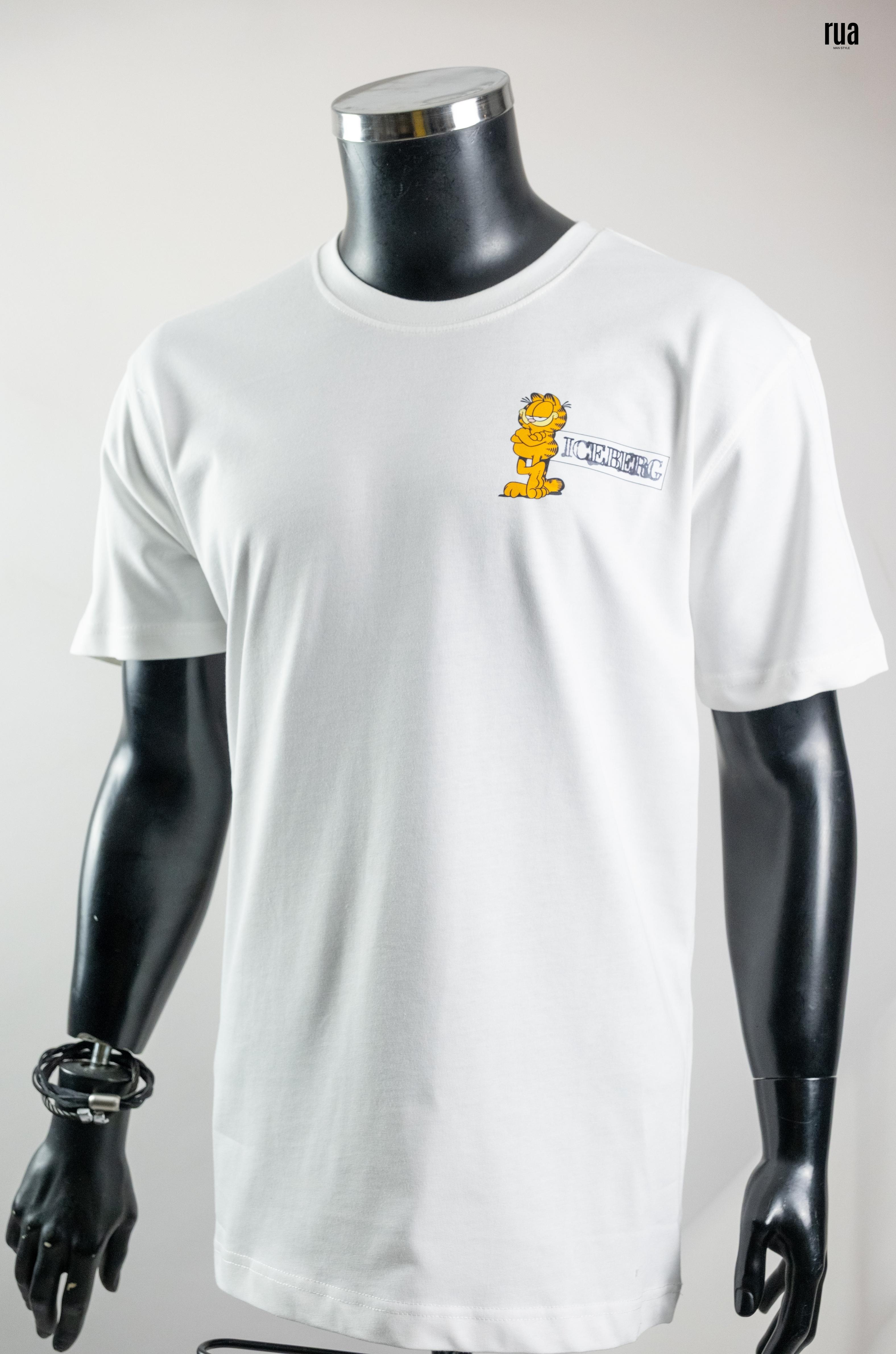 Iceberg Garfield Baskılı Tişört Beyaz