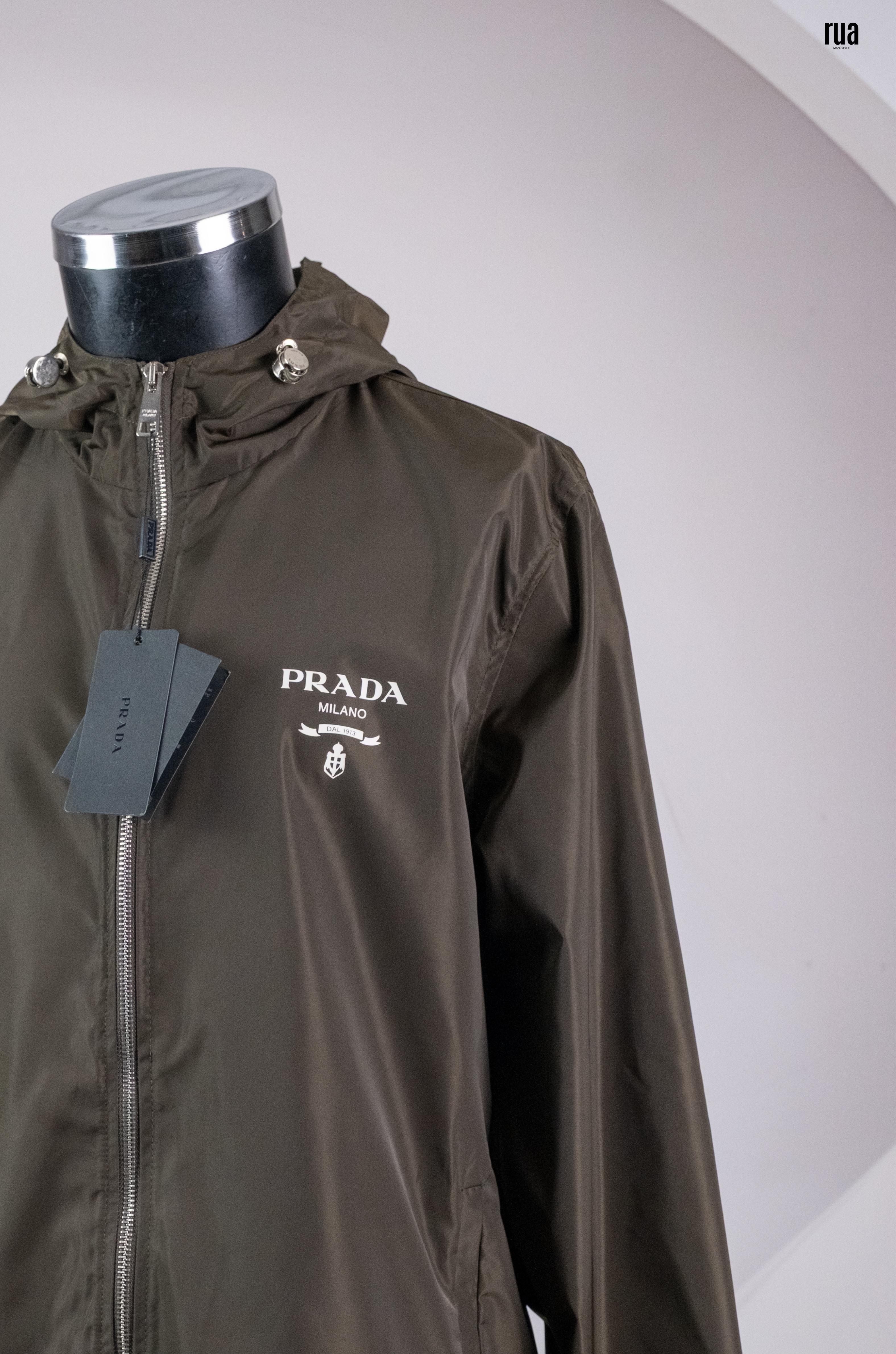 Prada Yağmurluk Haki