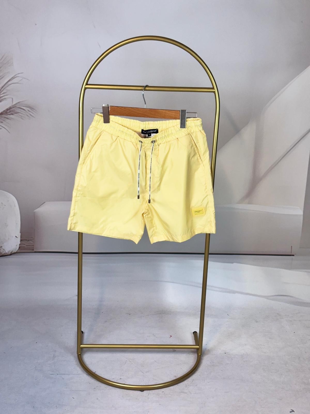 Dolce Gabbana Sarı Mayo Şort