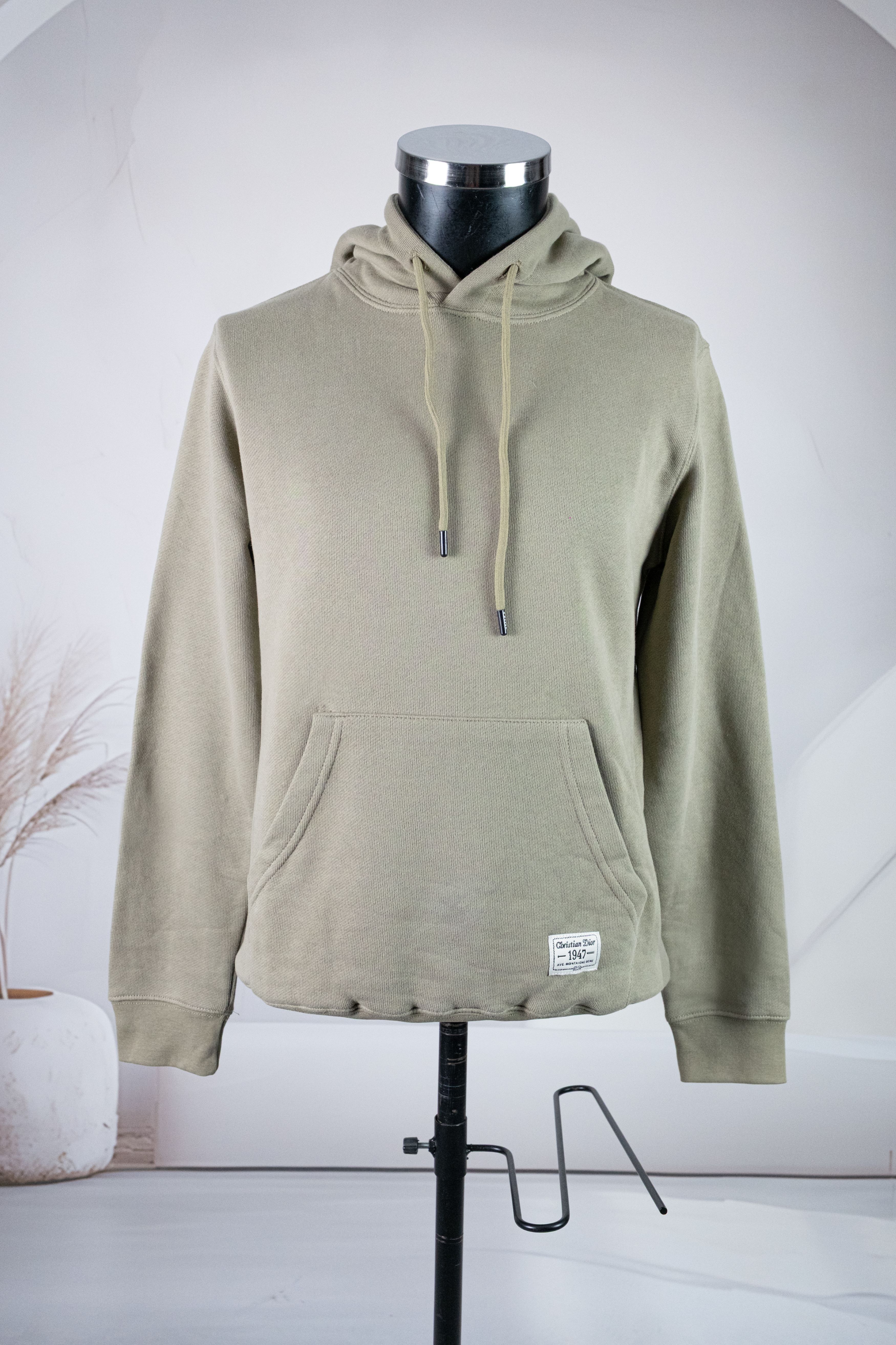 Dior Haki Kapşonlu Sweatshirt